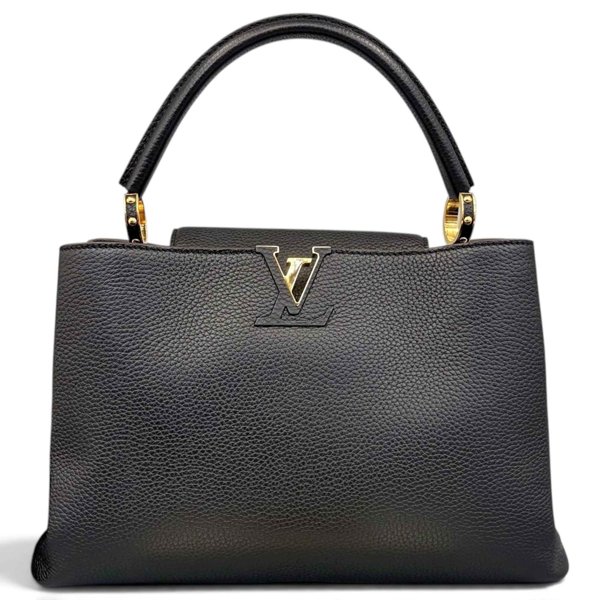 Capucines leather handbag