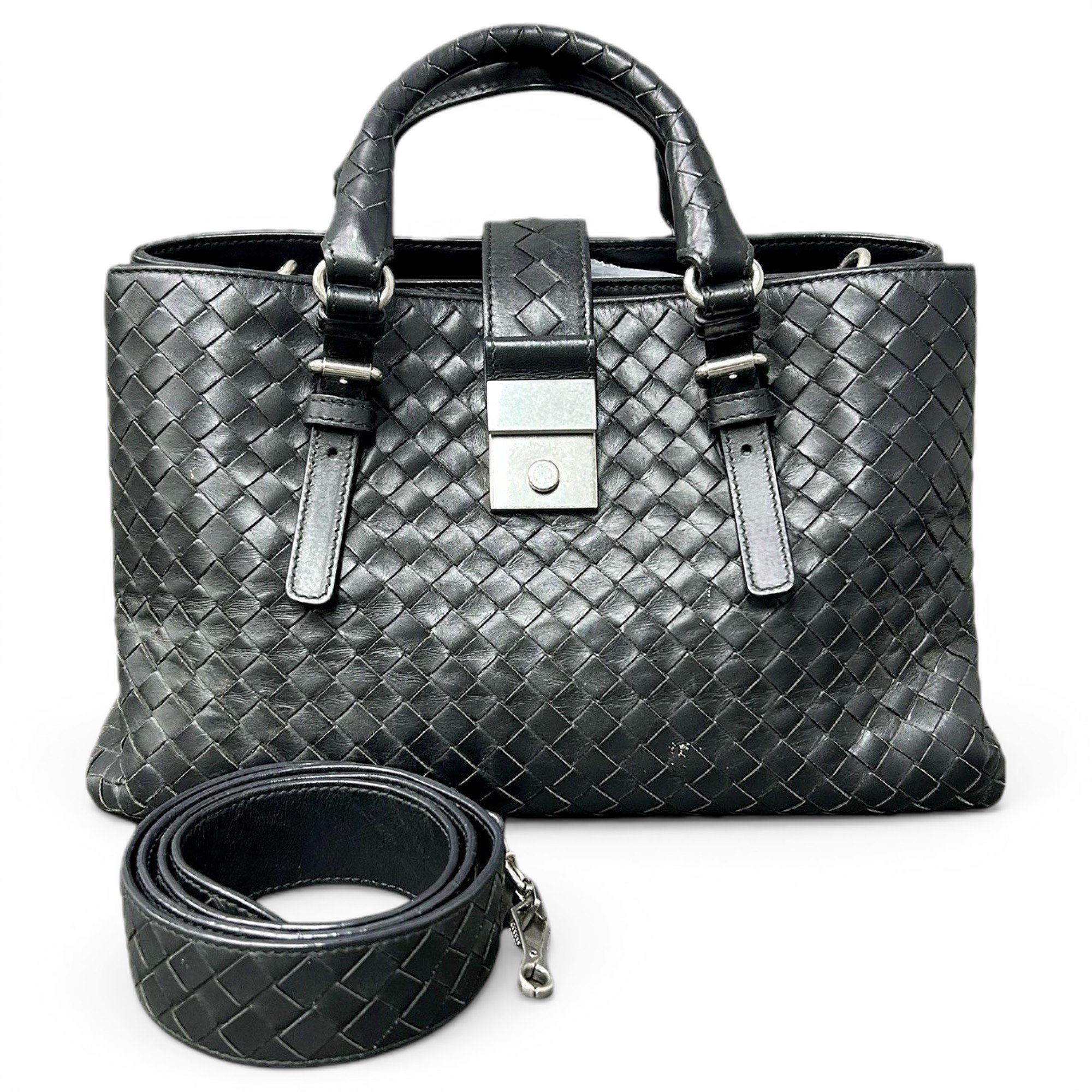 Roma leather handbag