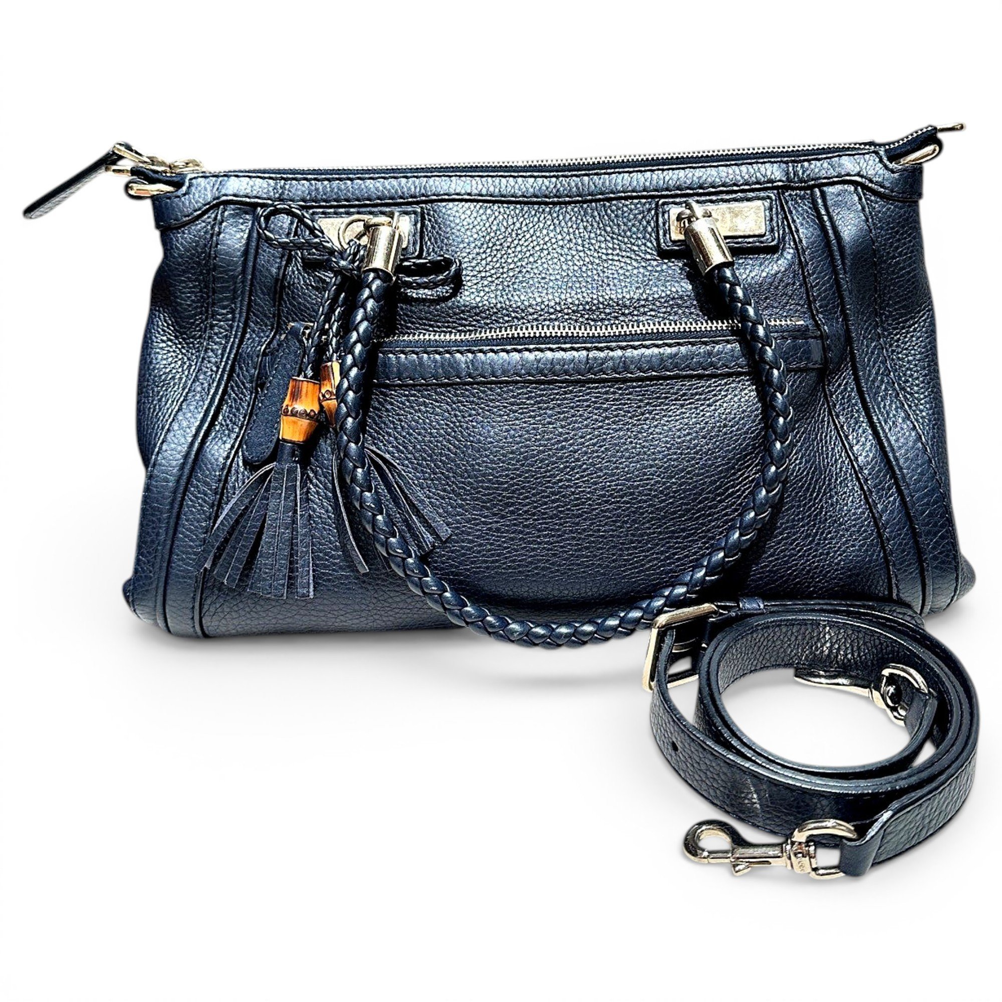 Leather handbag