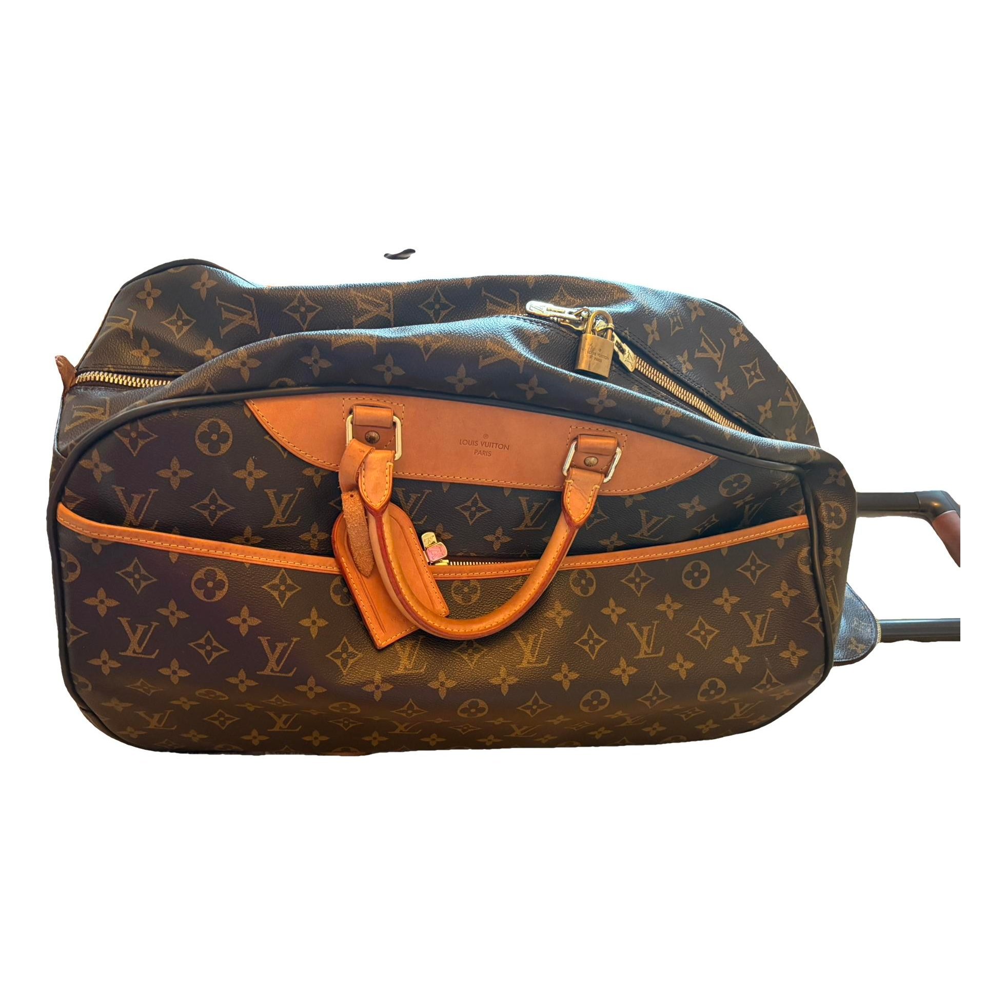 Eole leather travel bag