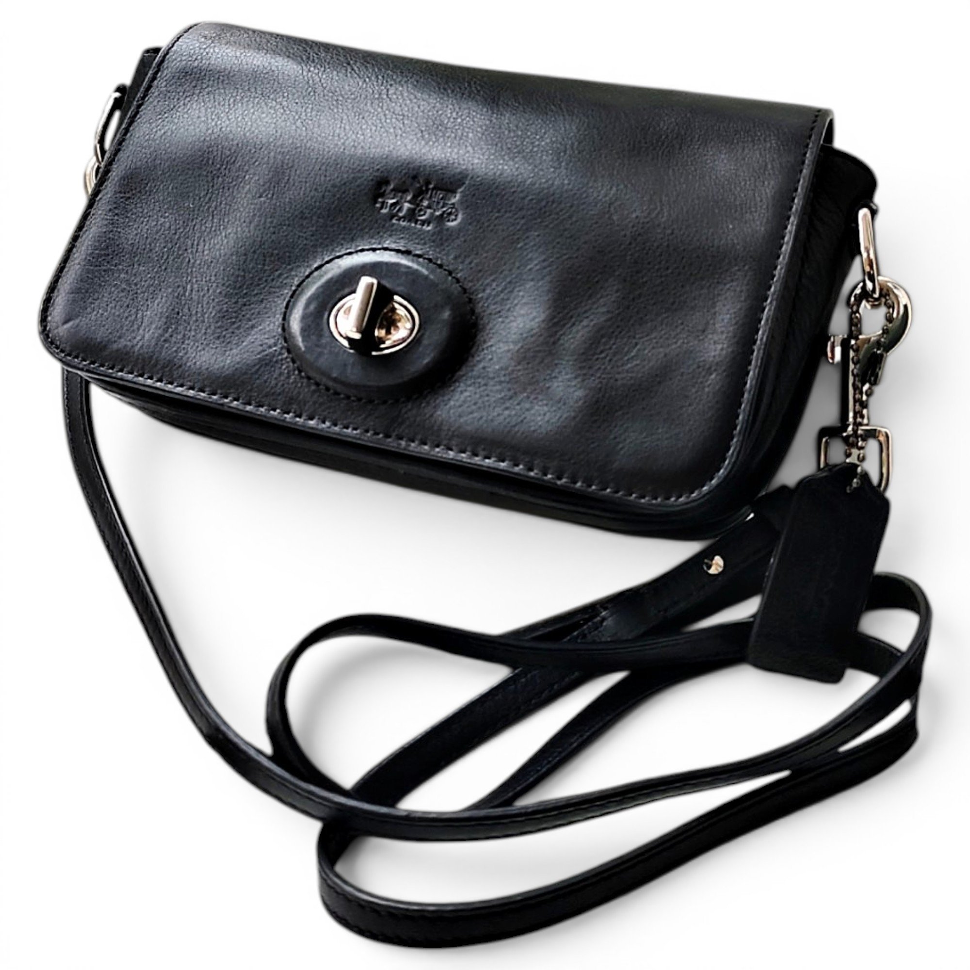 Leather crossbody bag