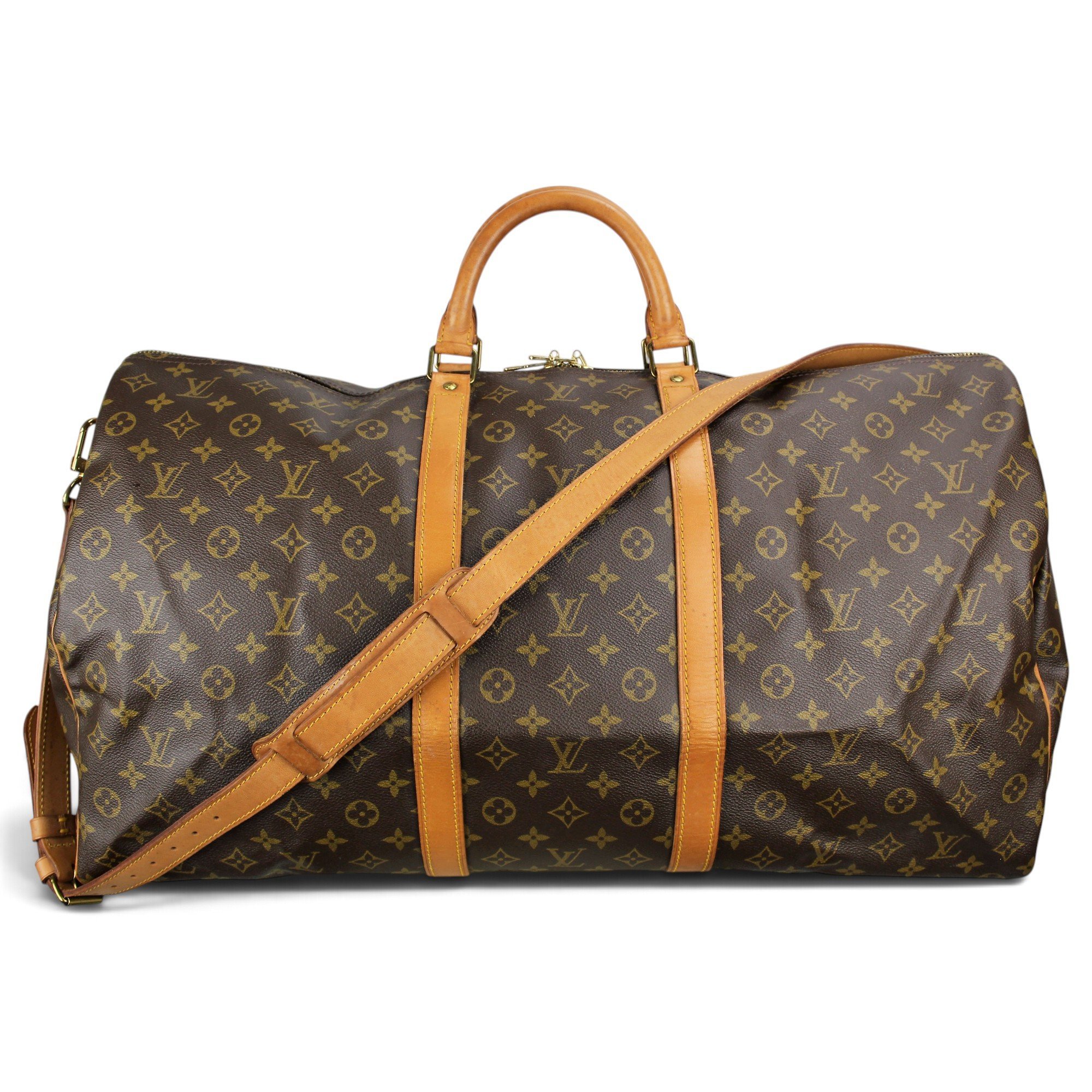 Keepall leather 48h bag