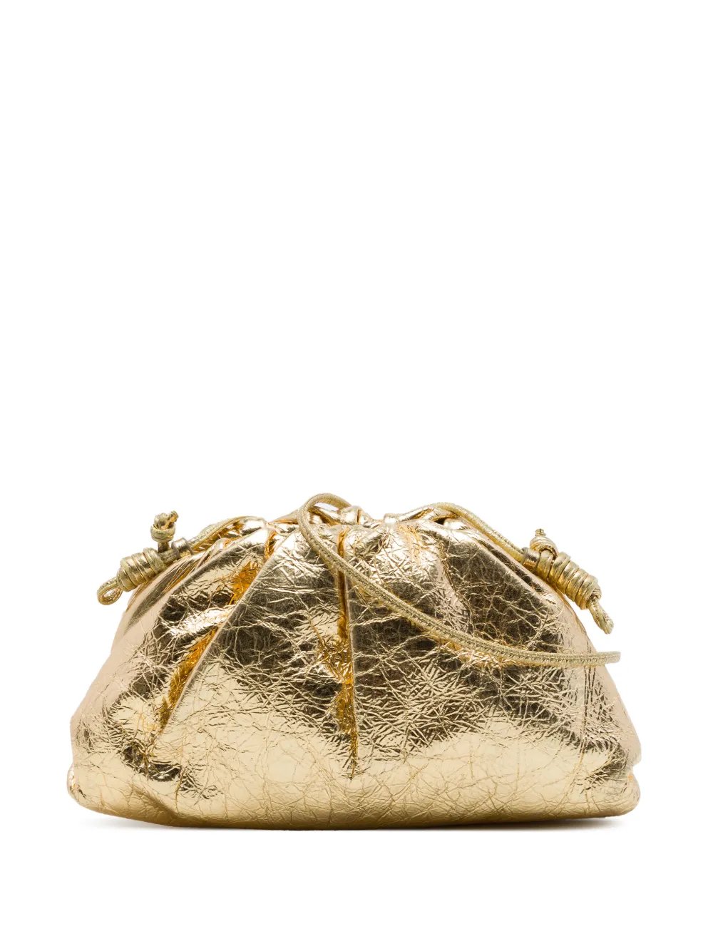 2012-2026 Metallic Crinkled Lambskin The Mini Pouch crossbody bag
