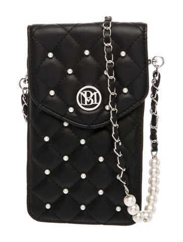 Badgley Mischka Leather Bucket Bag w/ Tags