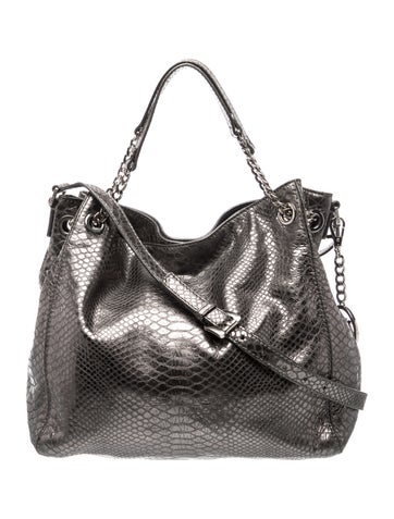Leather Top Handle Bag
