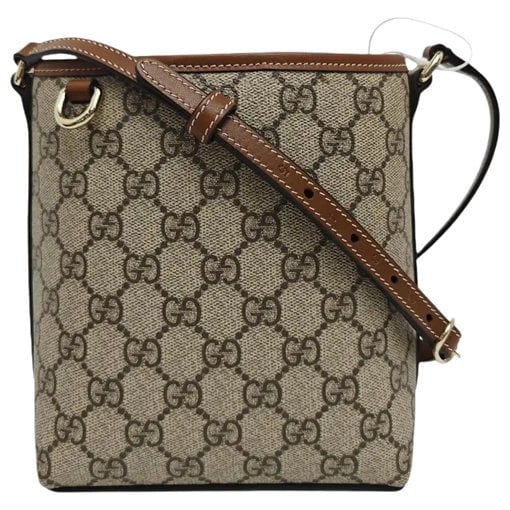Leather crossbody bag