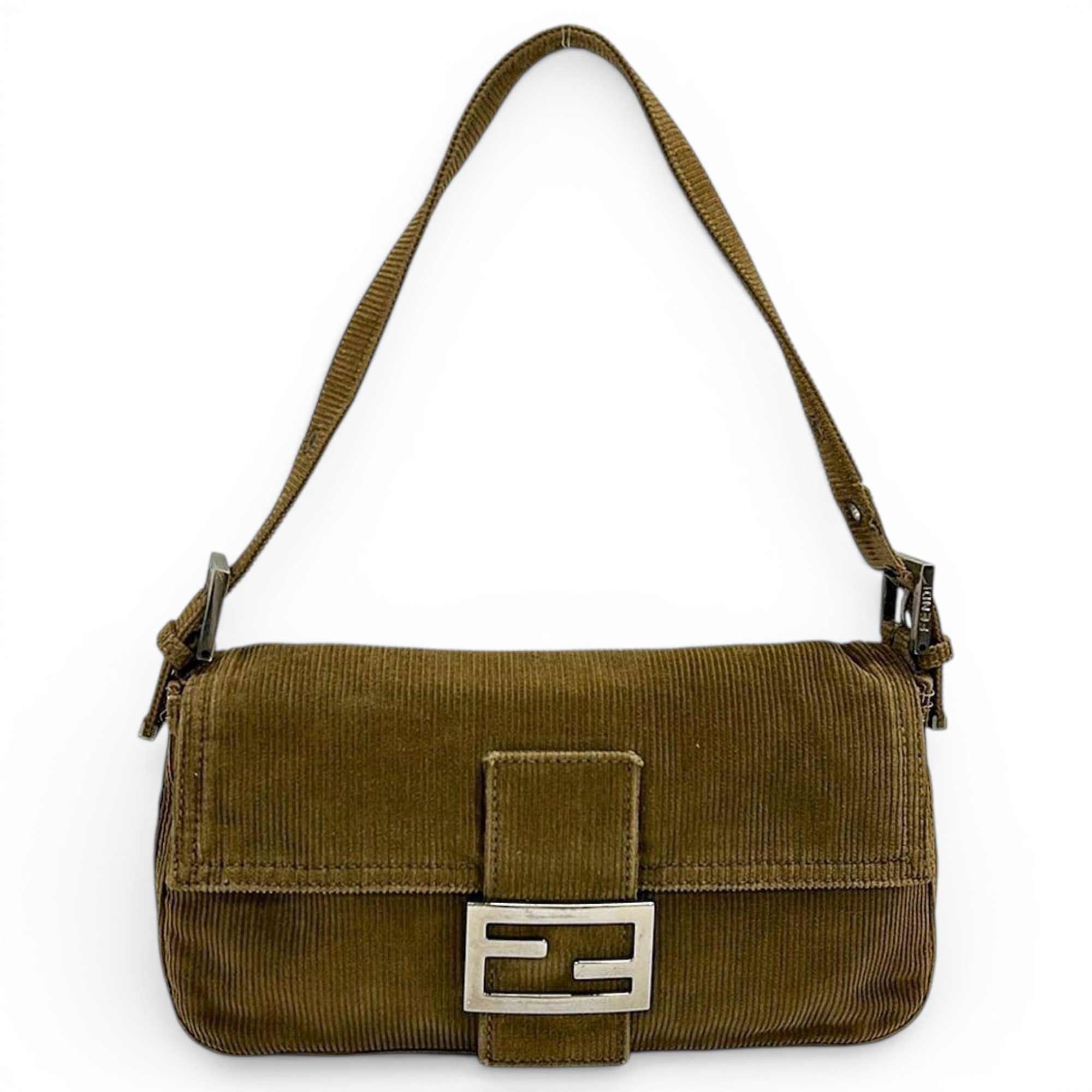 Fendi Pocket leather handbag