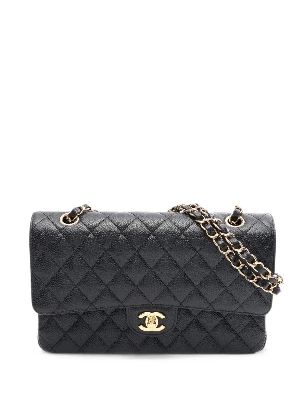2021s Double Flap matelassé leather shoulder bag