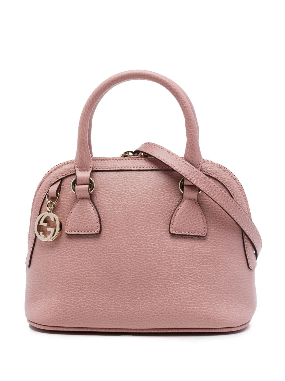2016-2026 Mini Calfskin GG Charm Dome satchel