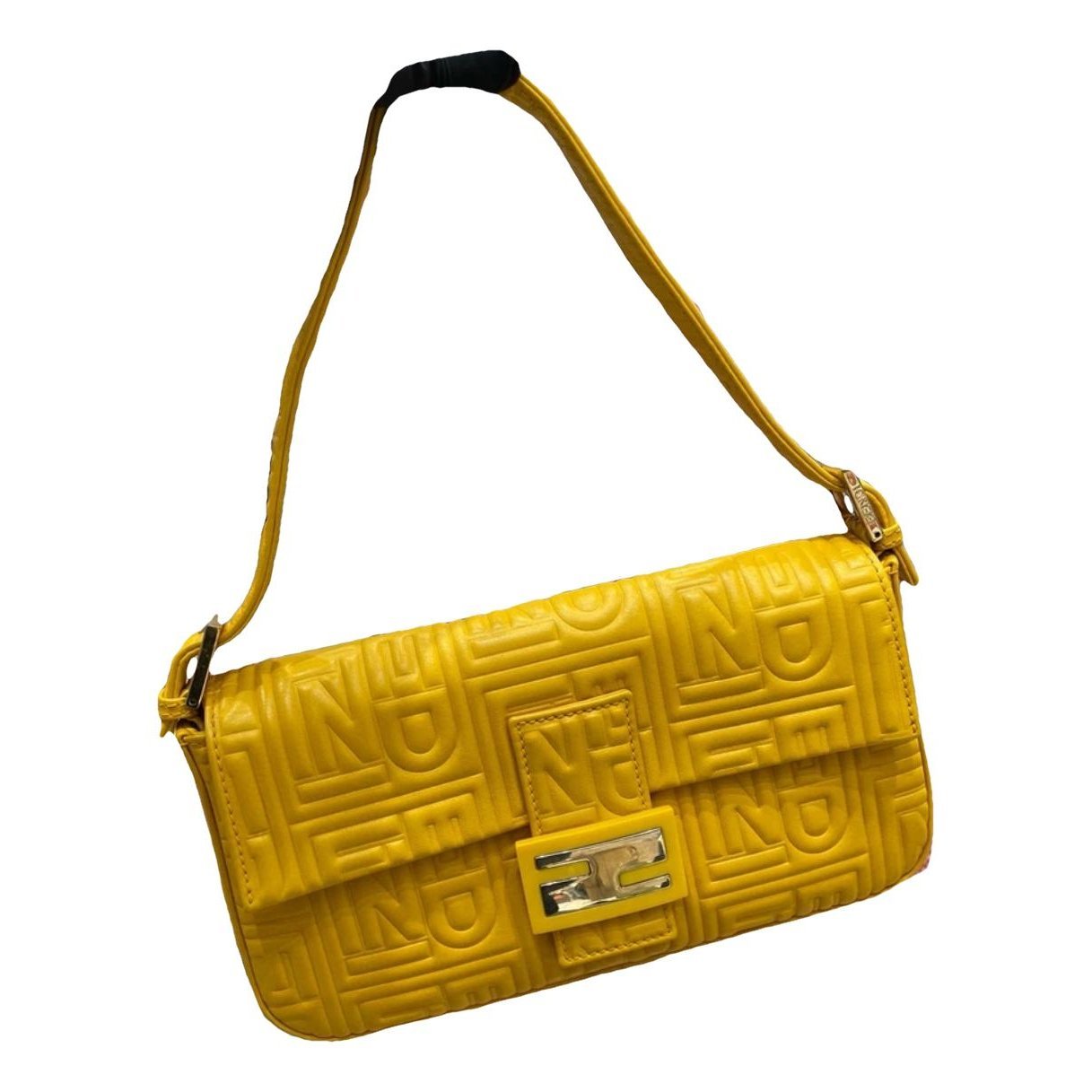 Baguette leather handbag