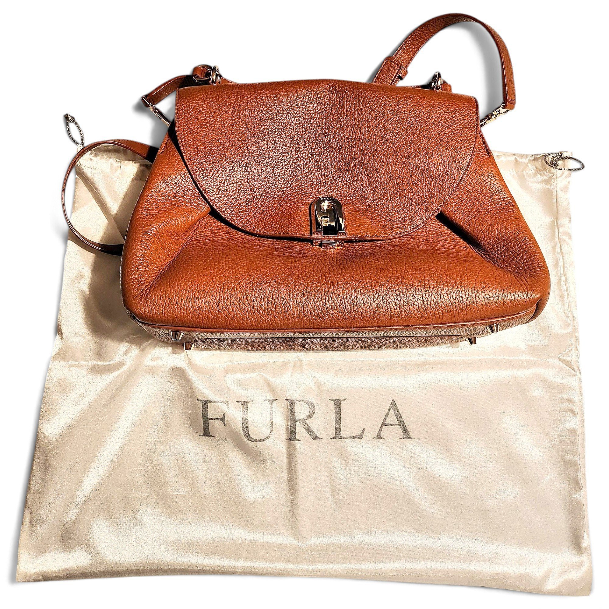 Leather handbag