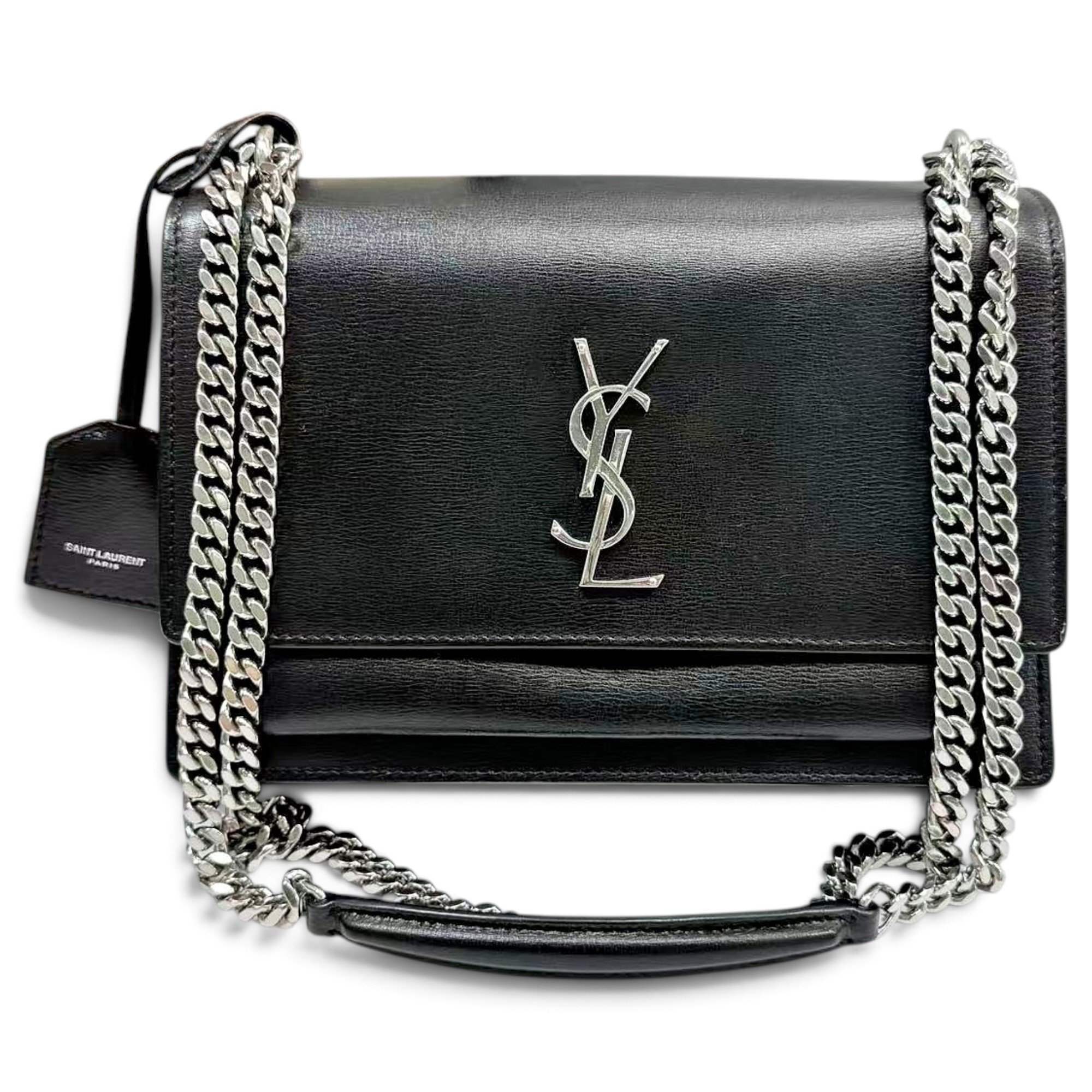 Sunset leather crossbody bag