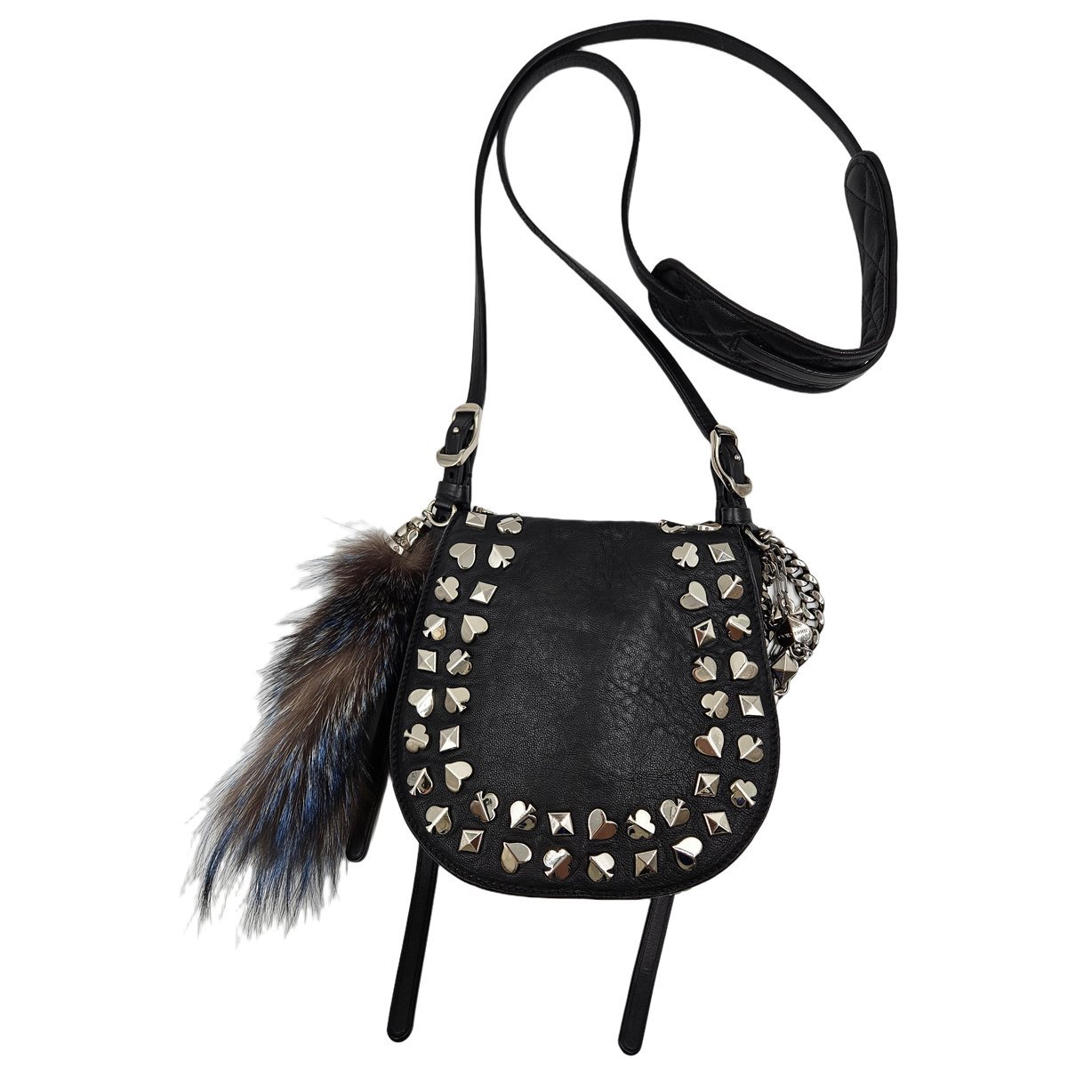Leather crossbody bag