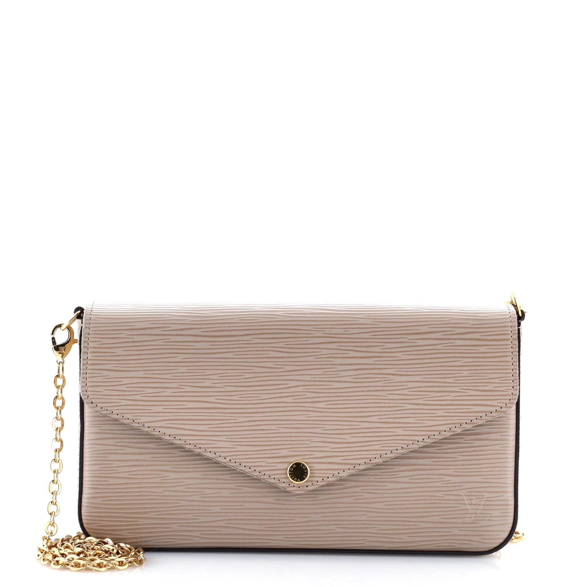 Félicie leather crossbody bag
