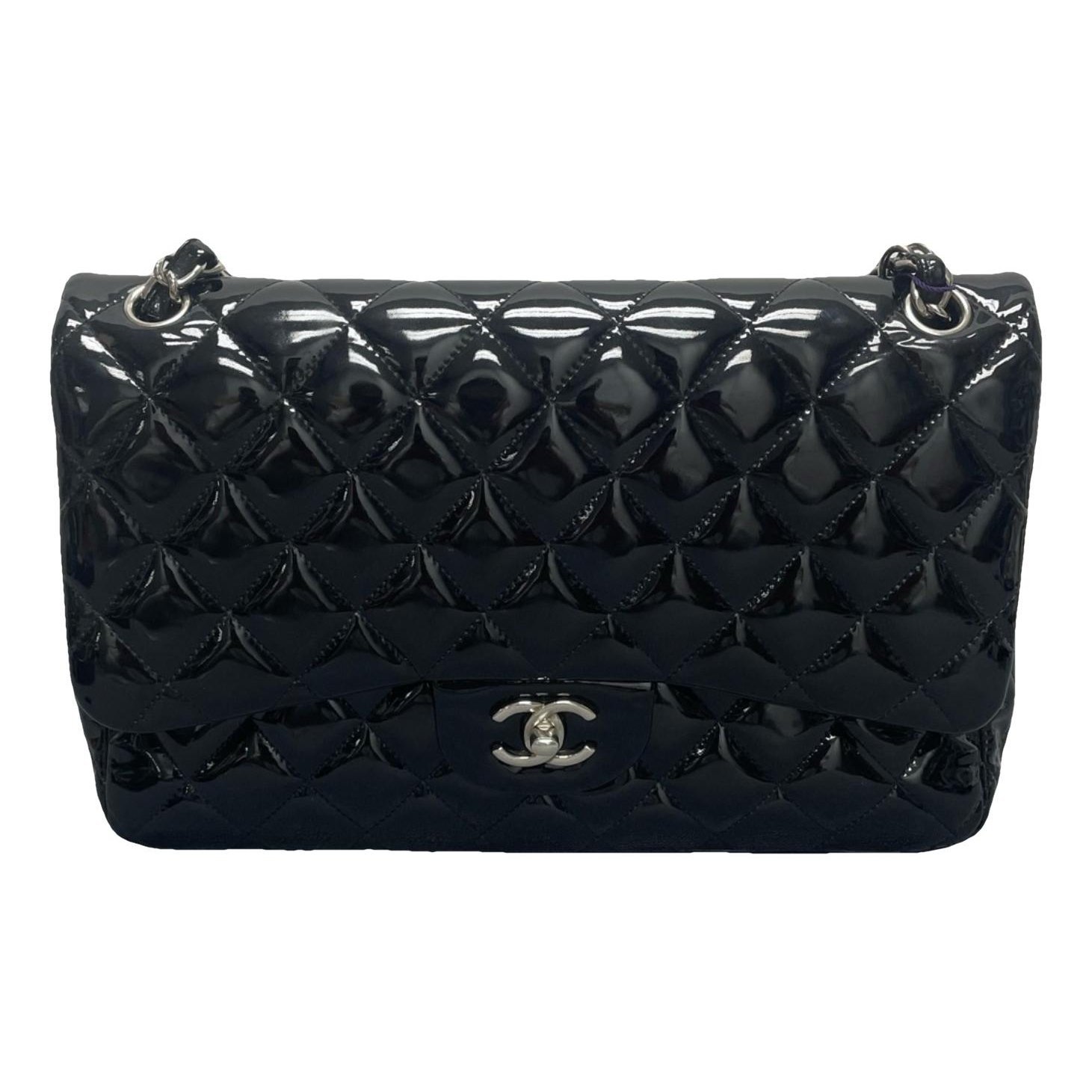 Timeless/Classique patent leather handbag