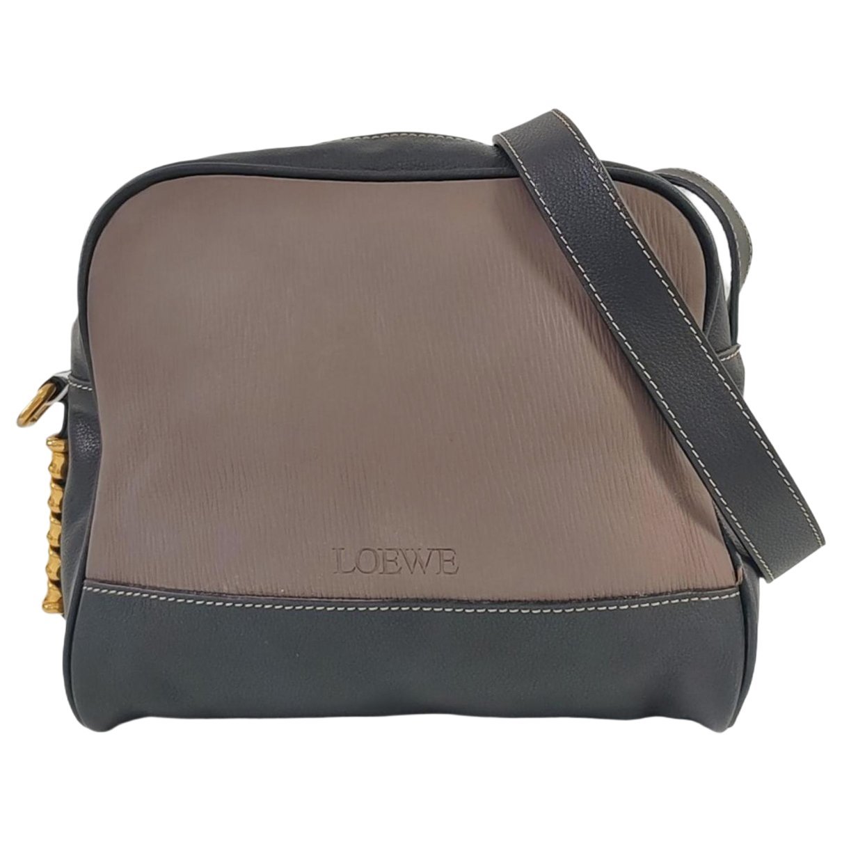 Leather crossbody bag