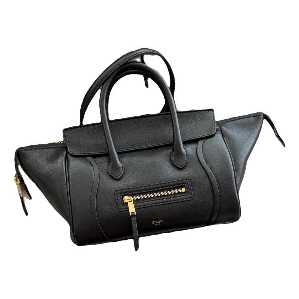 Leather tote