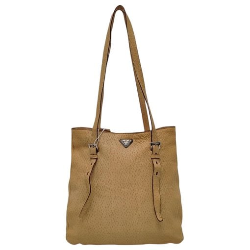 Leather tote