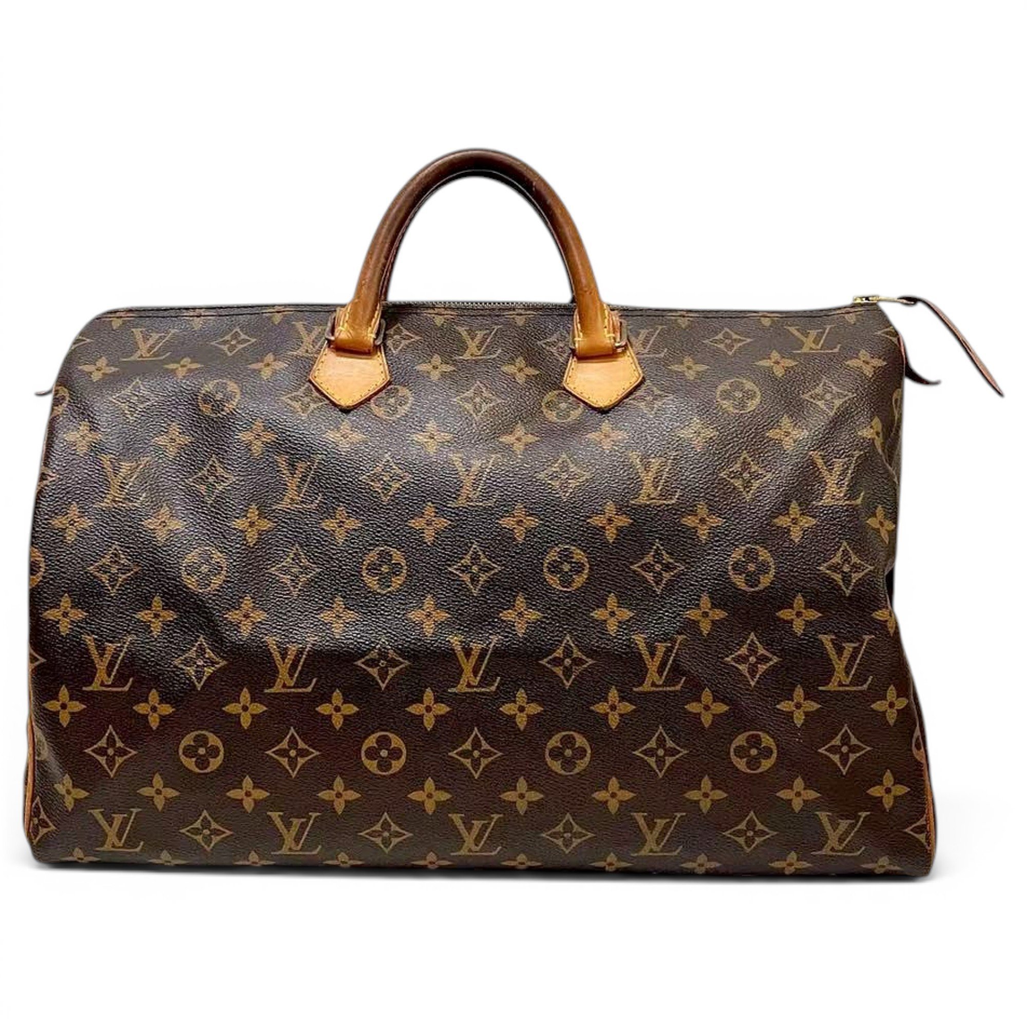 Speedy leather handbag