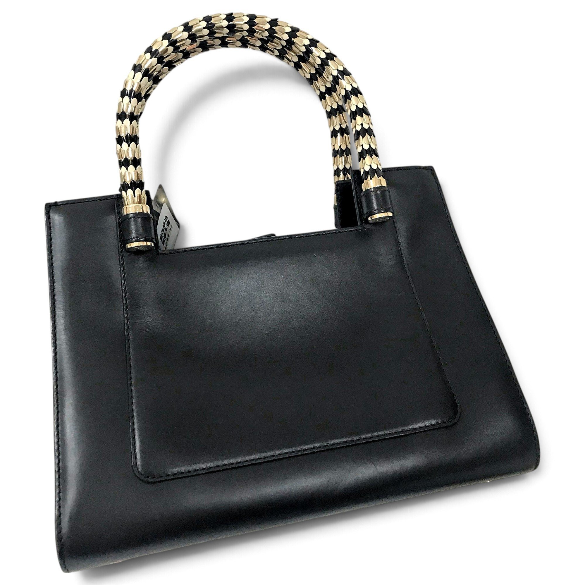 Serpenti leather handbag