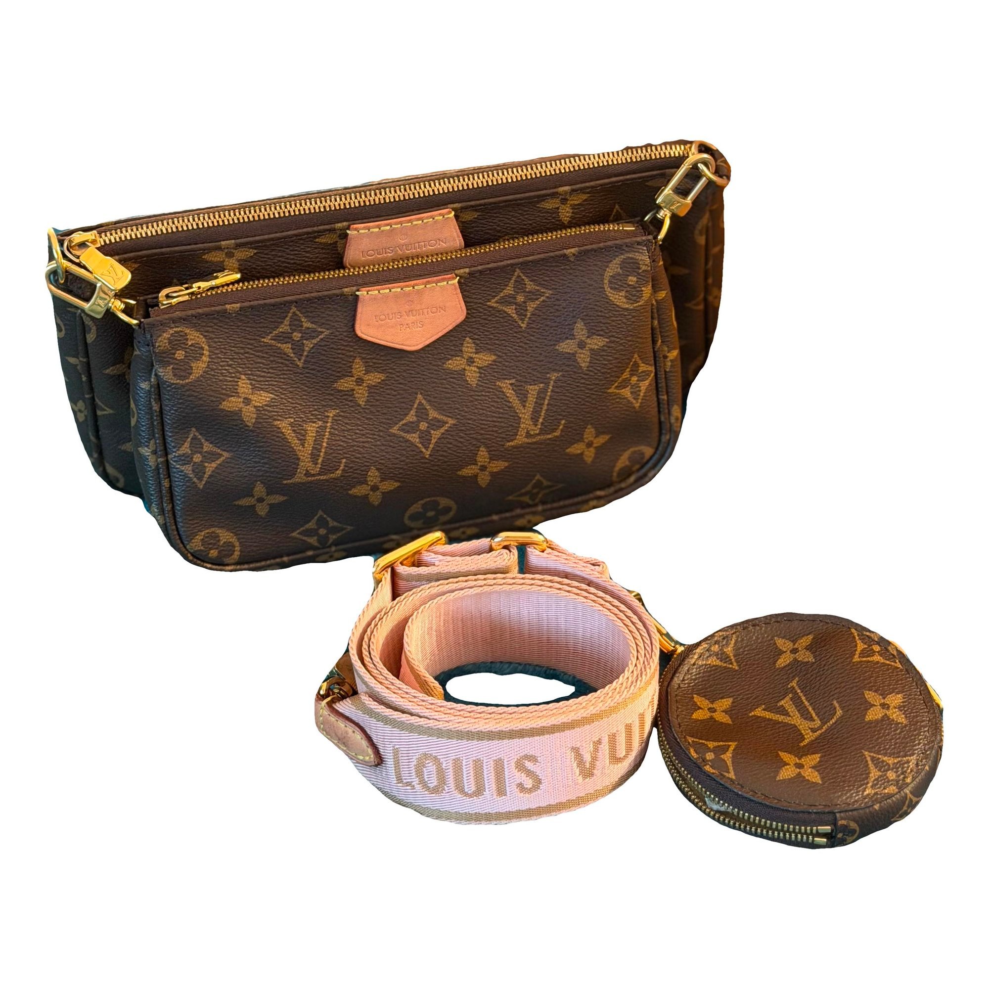 Multi Pochette Accessoires leather crossbody bag
