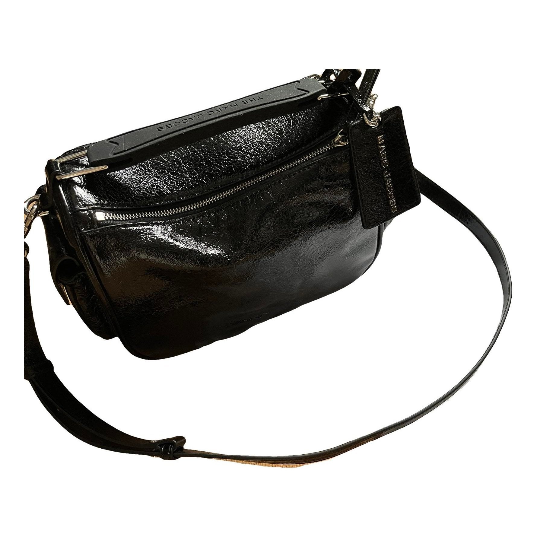 Marc Jacobs The Box Bag patent leather handbag