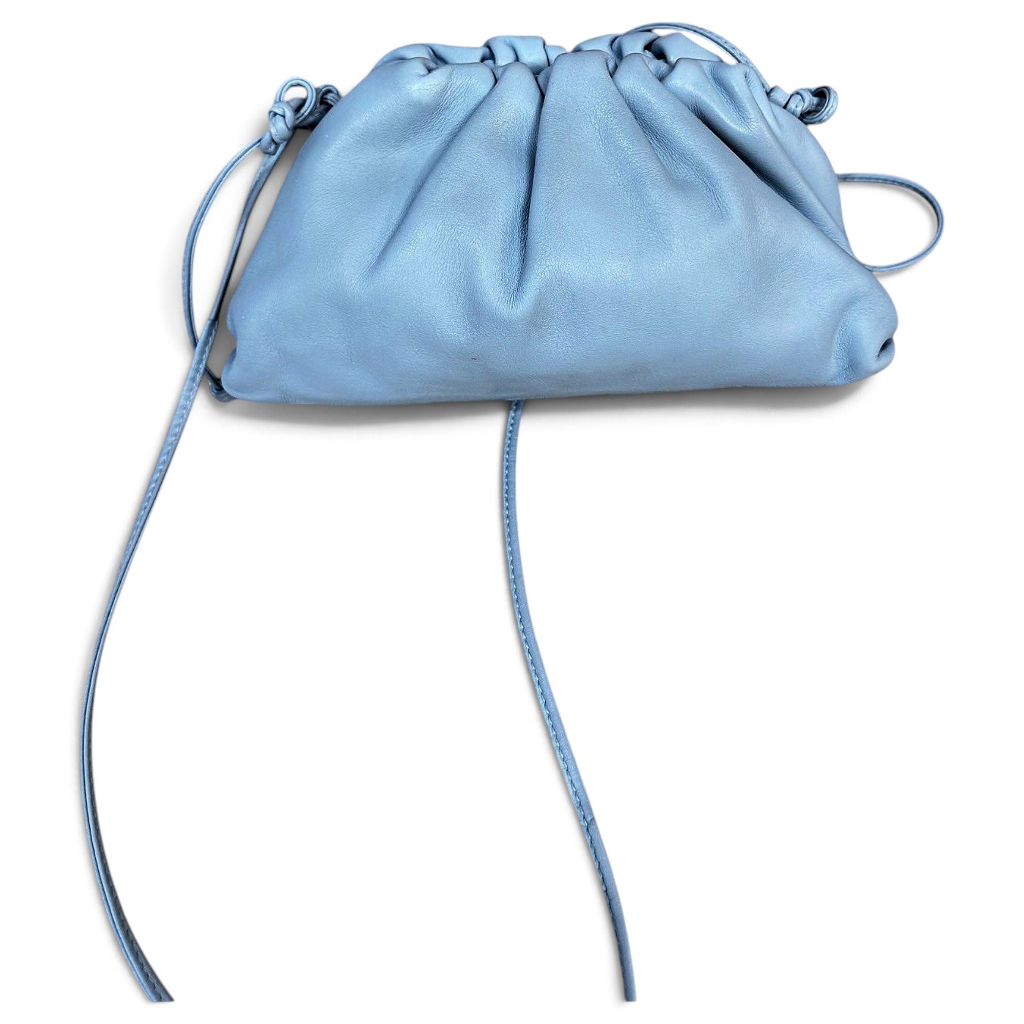 Pouch leather handbag