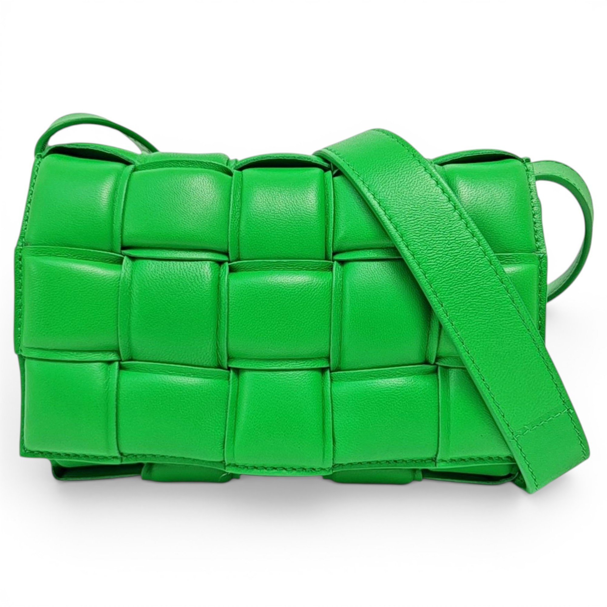 Cassette Padded leather crossbody bag