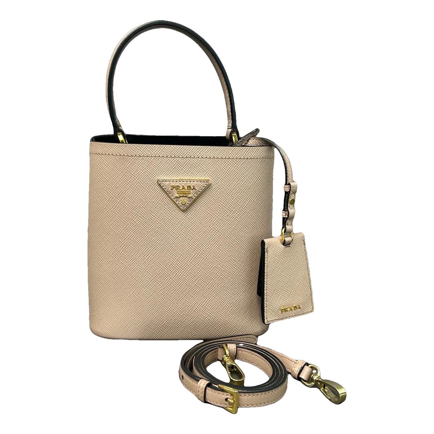 Panier leather crossbody bag