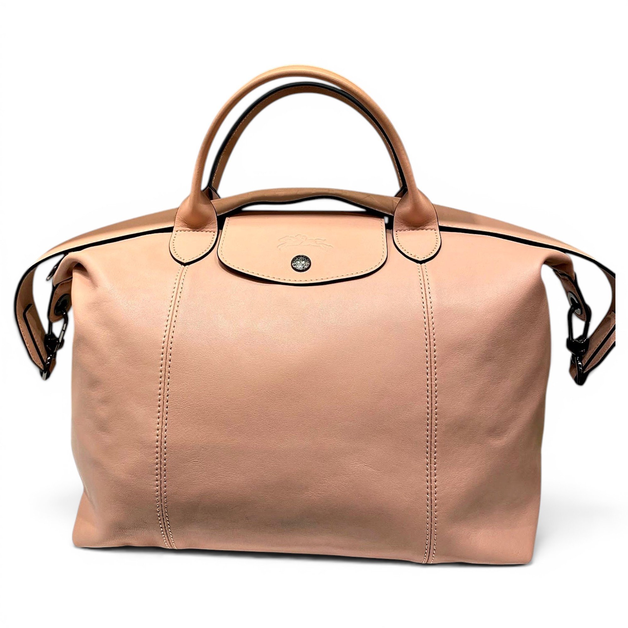 Pliage leather handbag