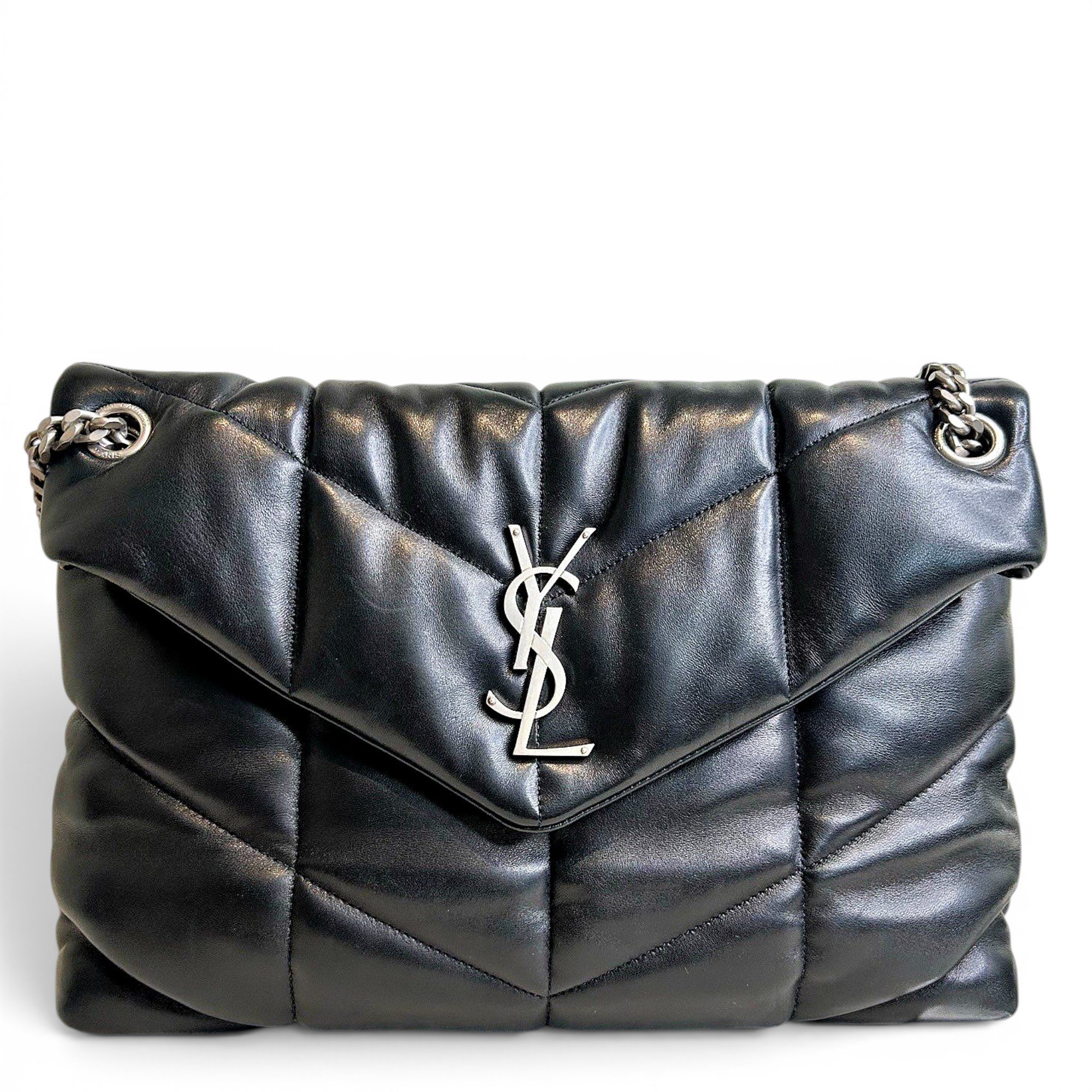 Loulou Puffer leather handbag