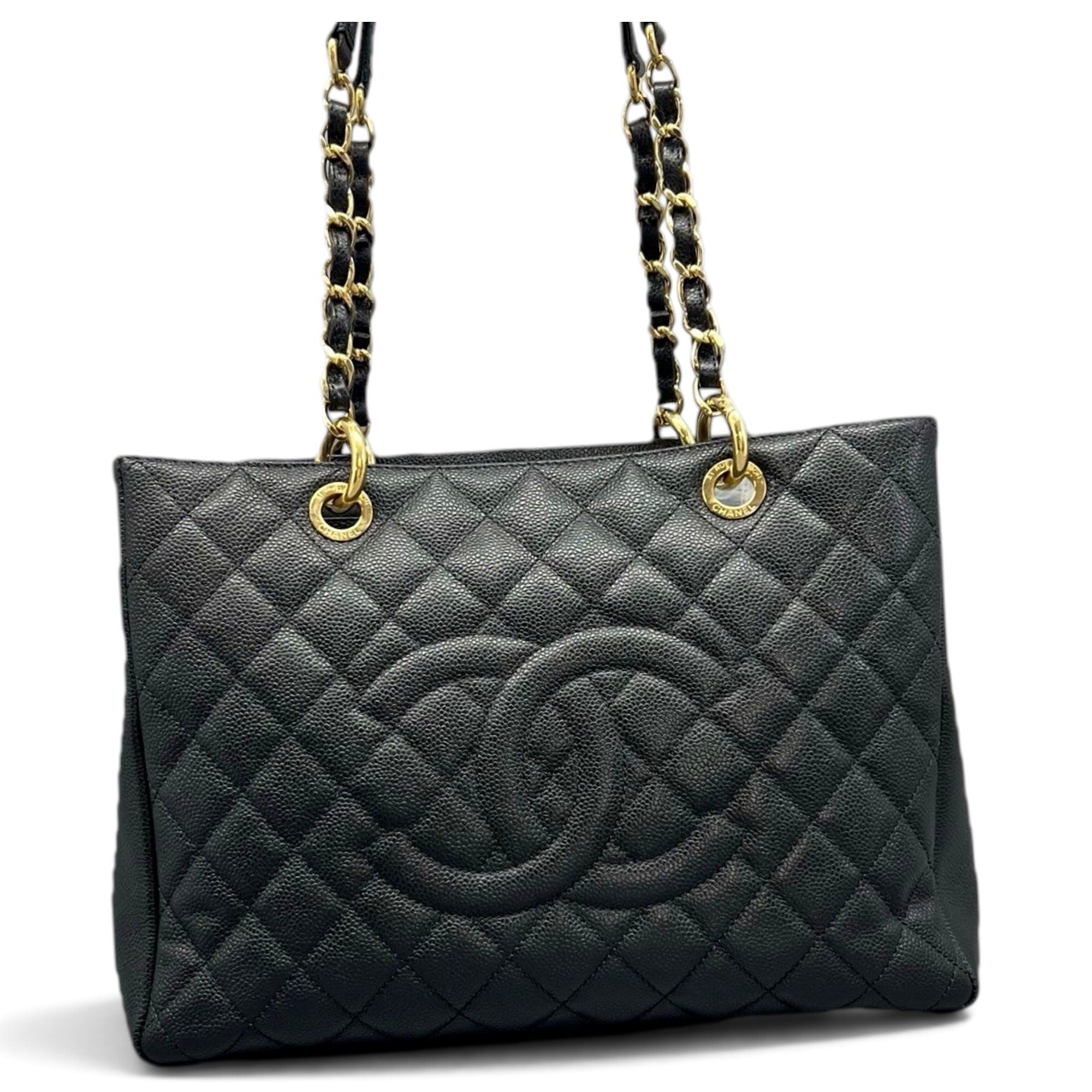 Grand shopping leather handbag