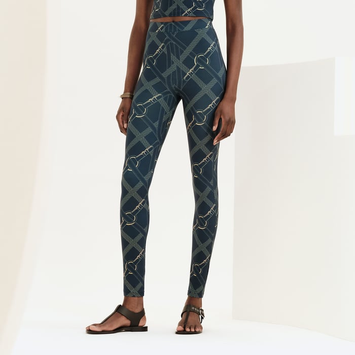 Bleu Grand Large Coaching Remix Leggings