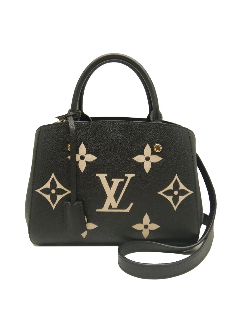 2021-2026 Bicolor Monogram Empreinte Giant Montaigne BB satchel