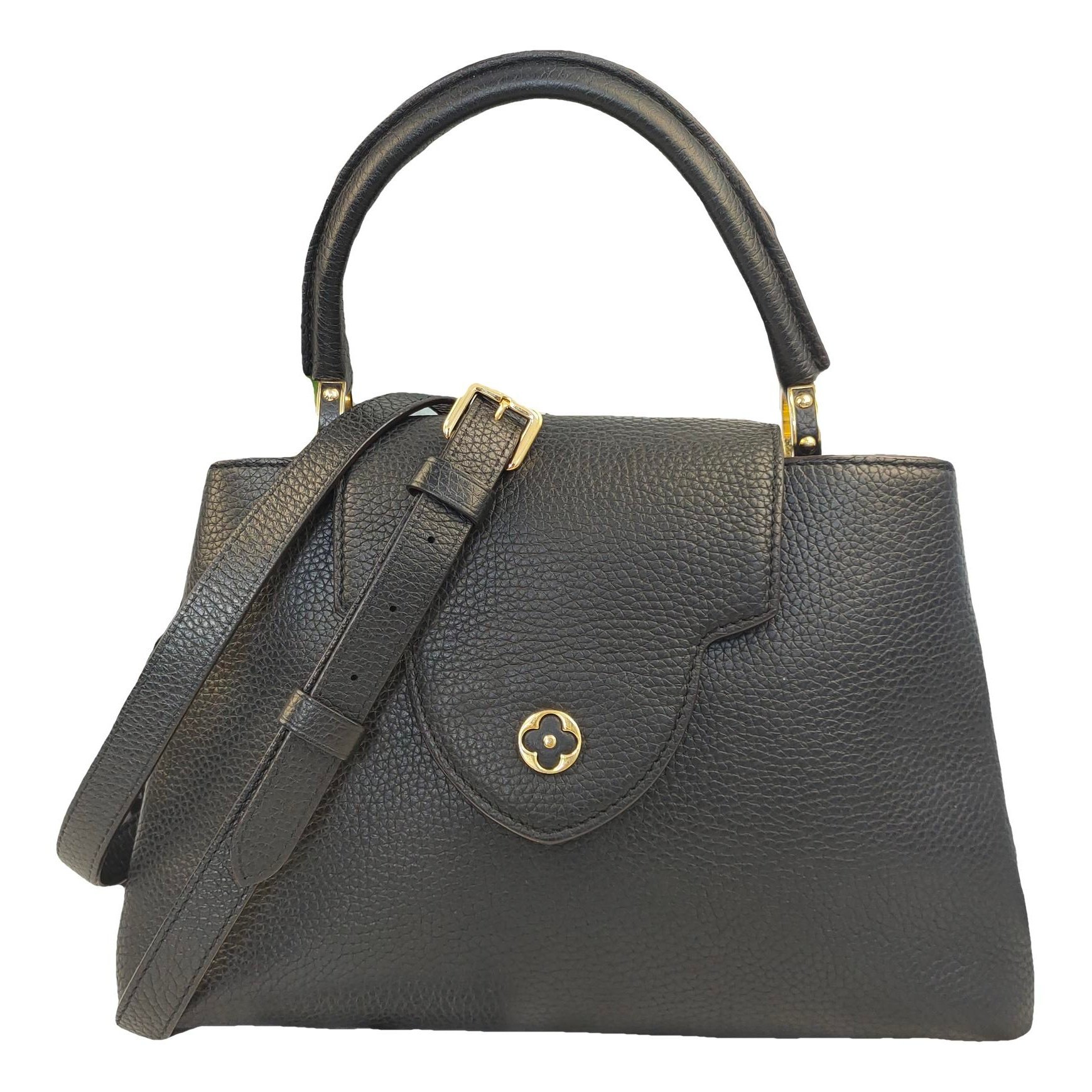 Capucines leather handbag
