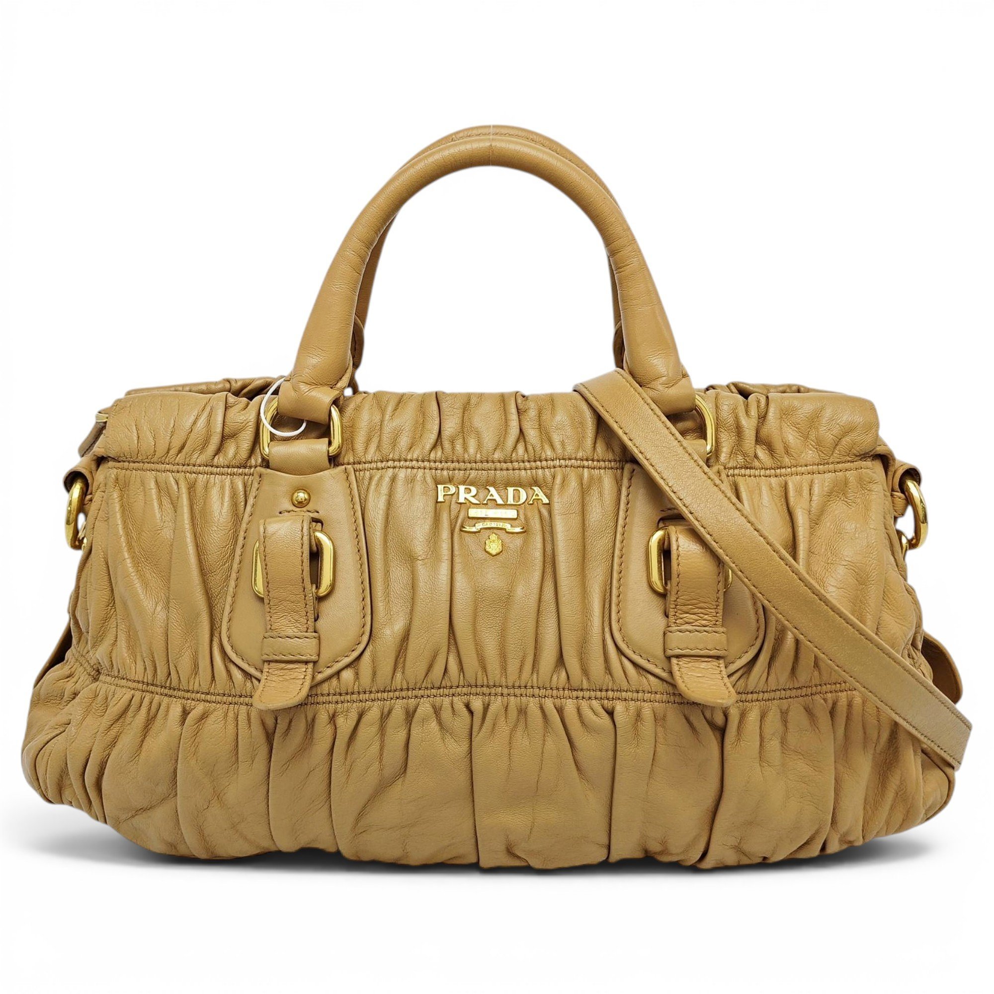 Galleria leather handbag