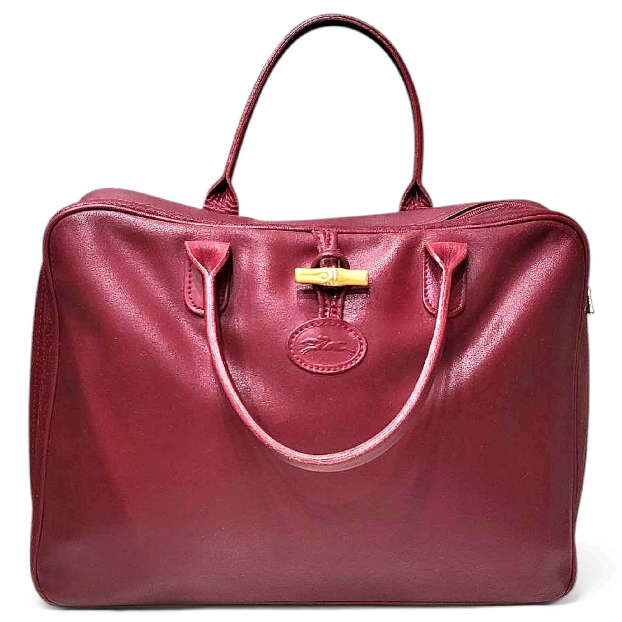 Leather handbag