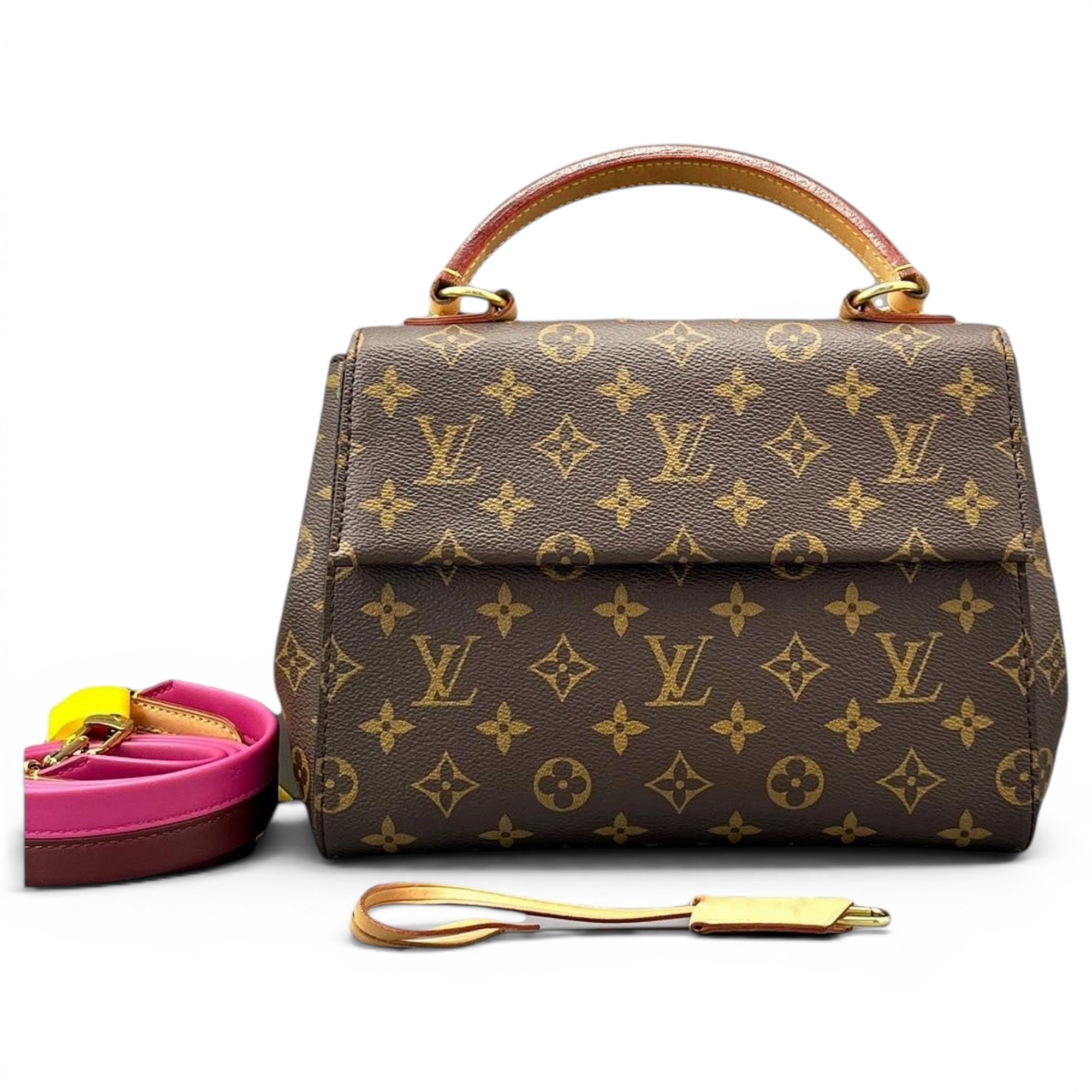Cluny leather handbag