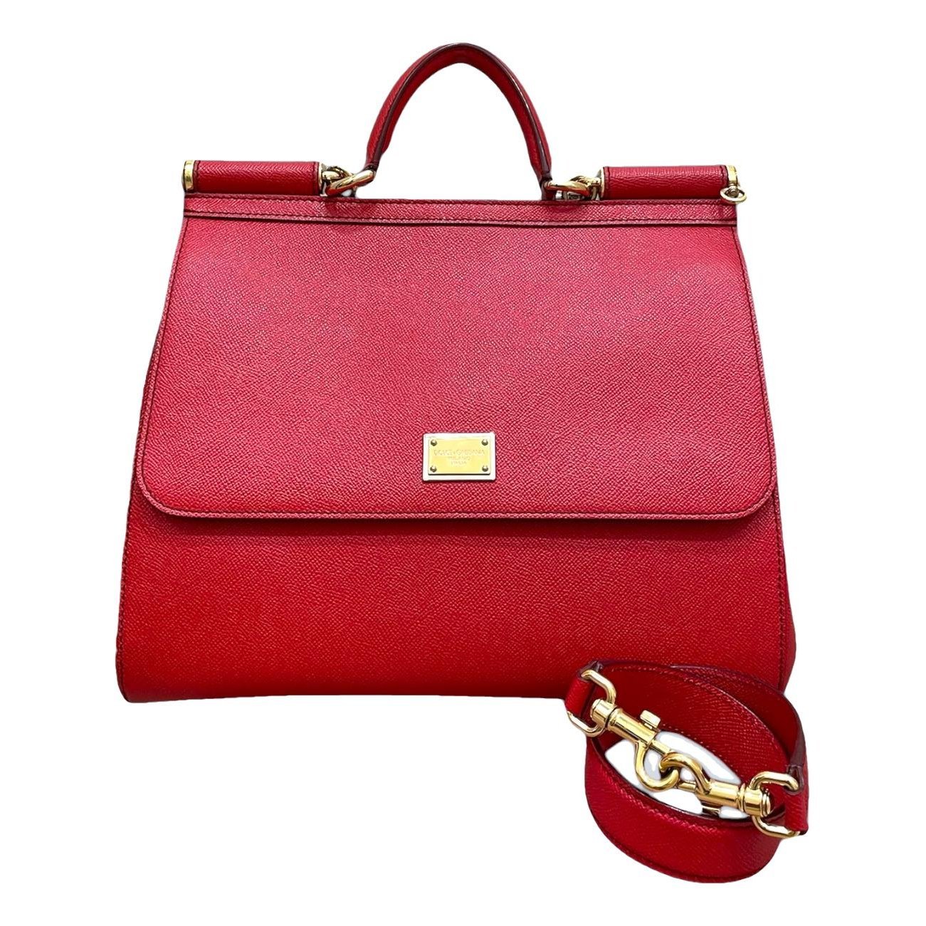 Dolce & Gabbana Sicily leather handbag
