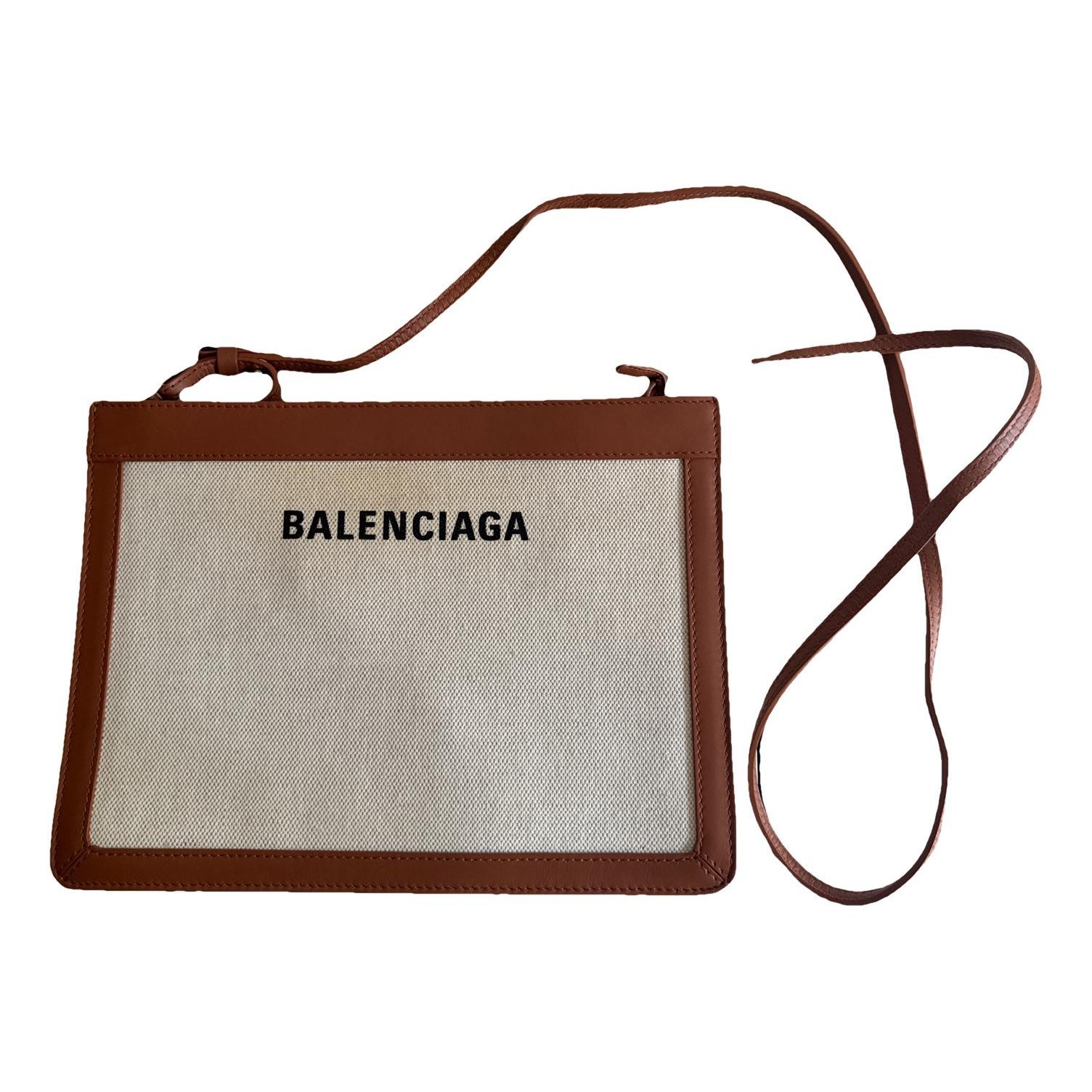 Everyday linen clutch bag
