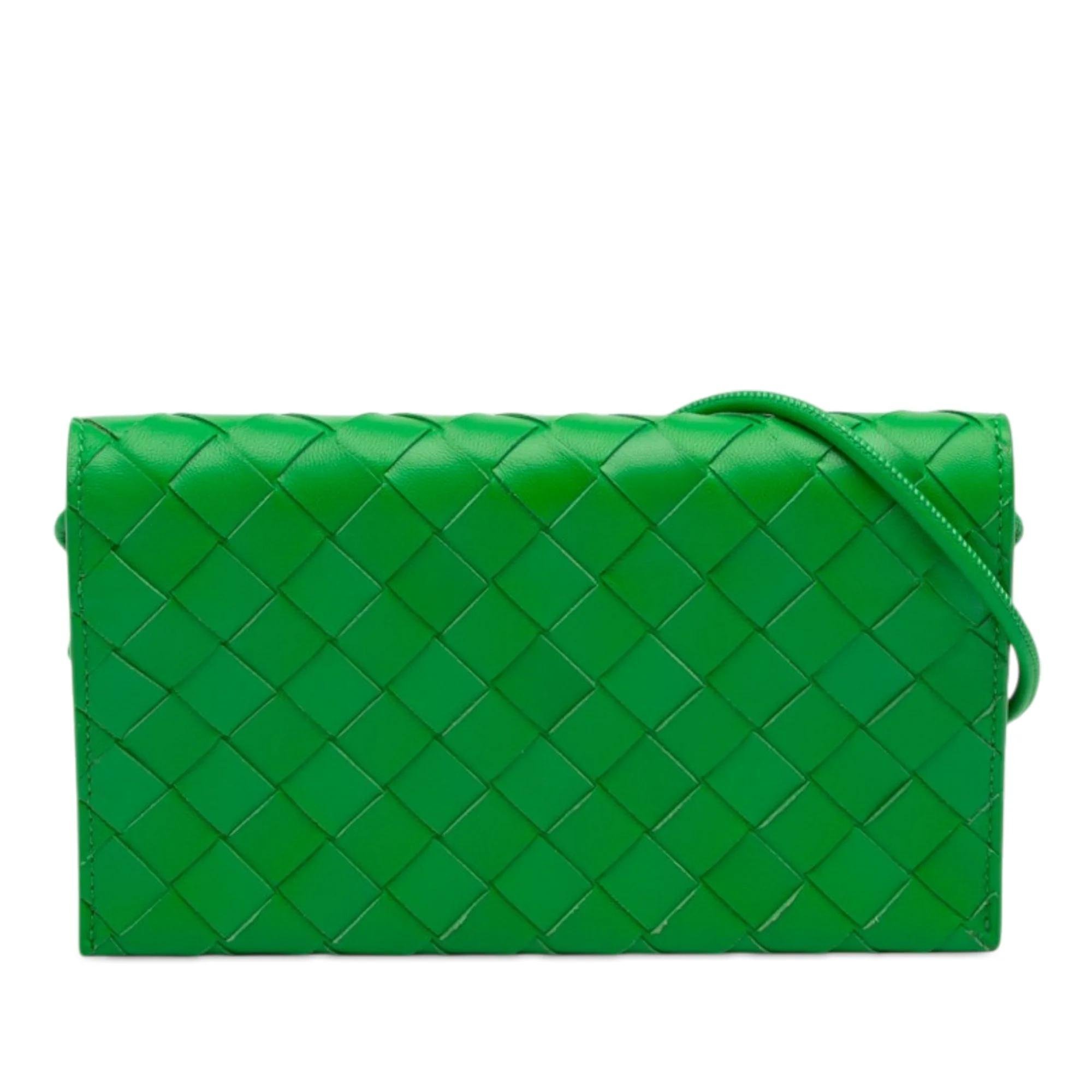 Veneta leather crossbody bag