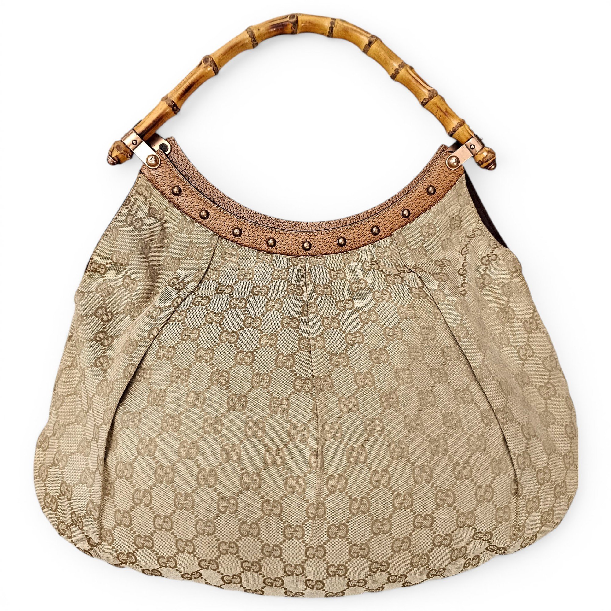 Vintage Bamboo cloth handbag