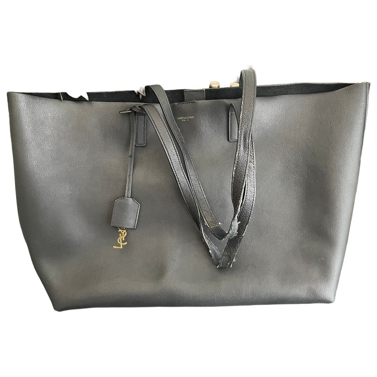 Shopping leather tote