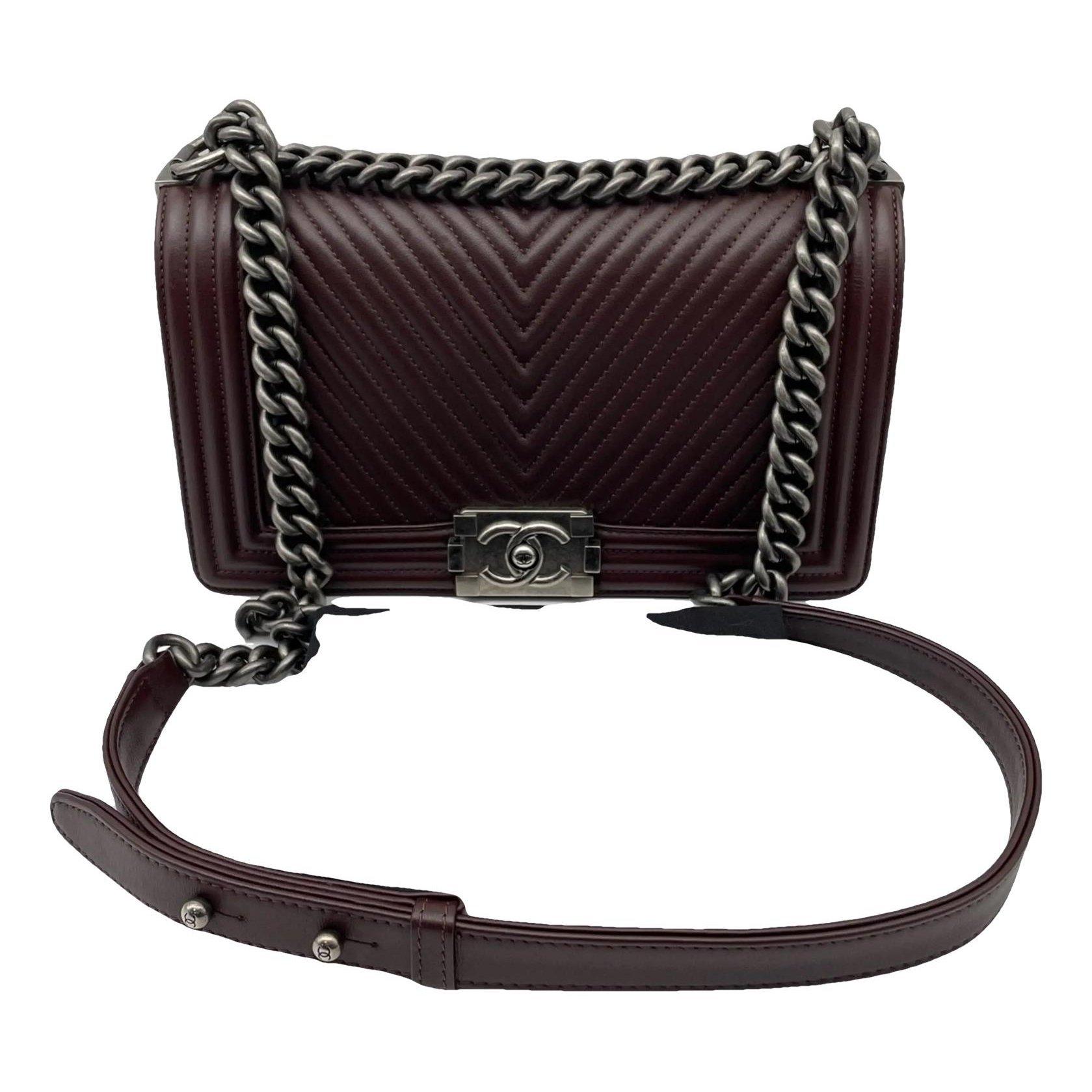Boy leather handbag