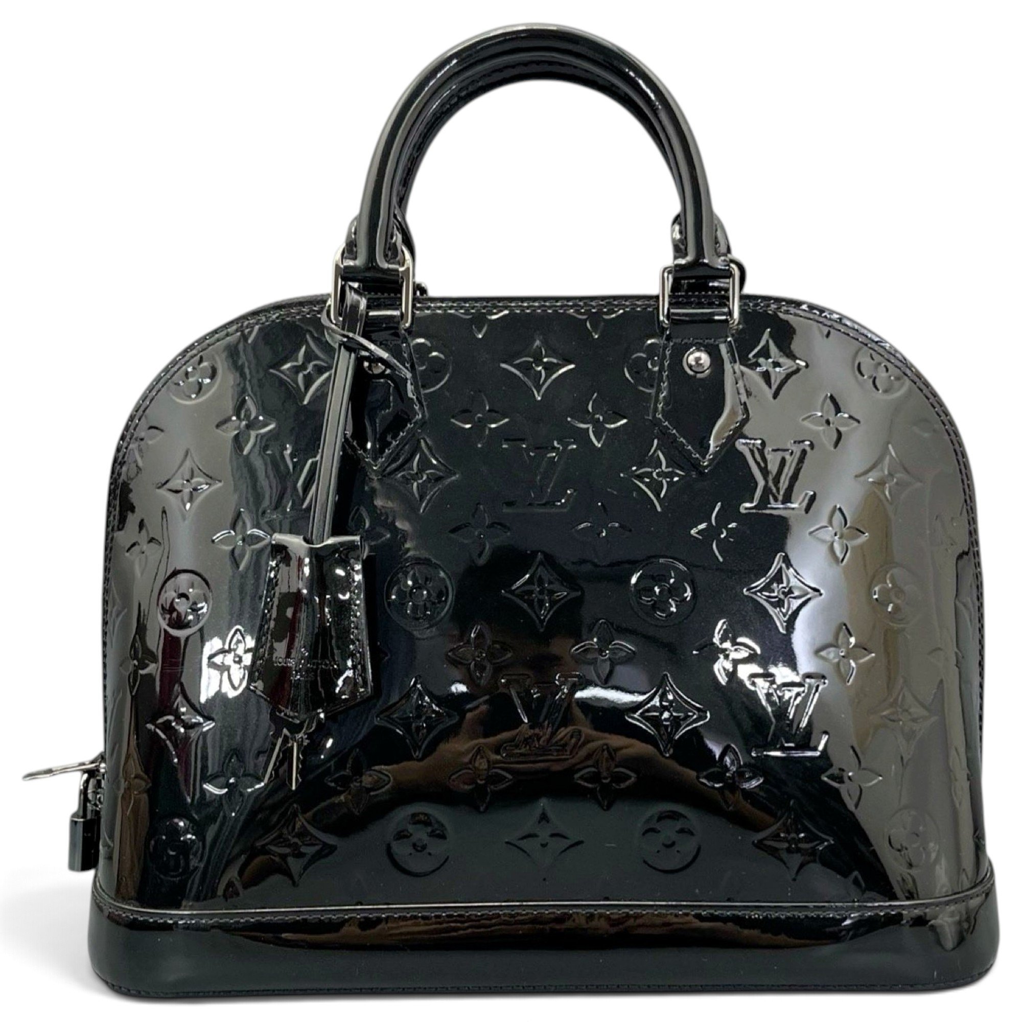 Alma patent leather handbag