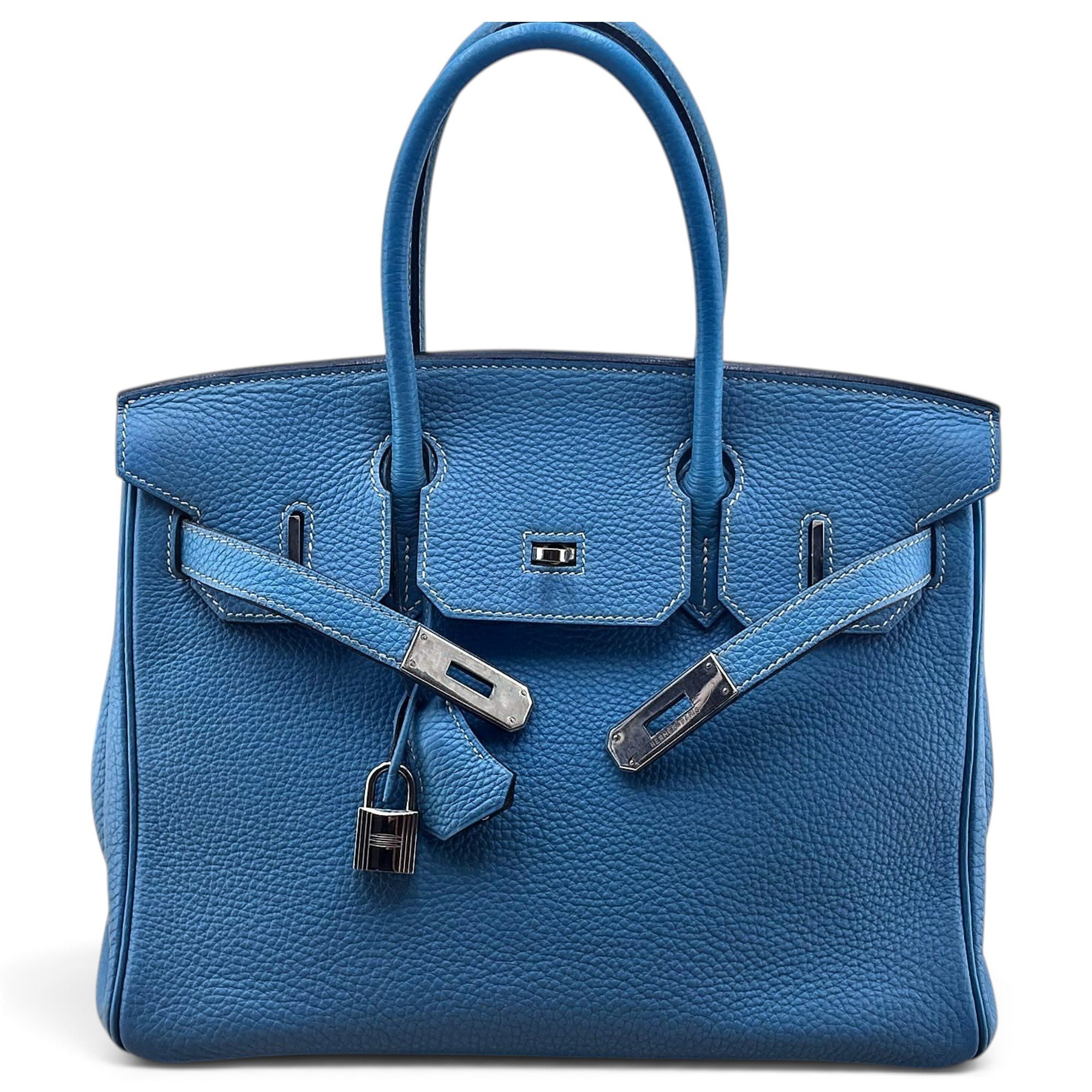 Birkin 30 leather handbag
