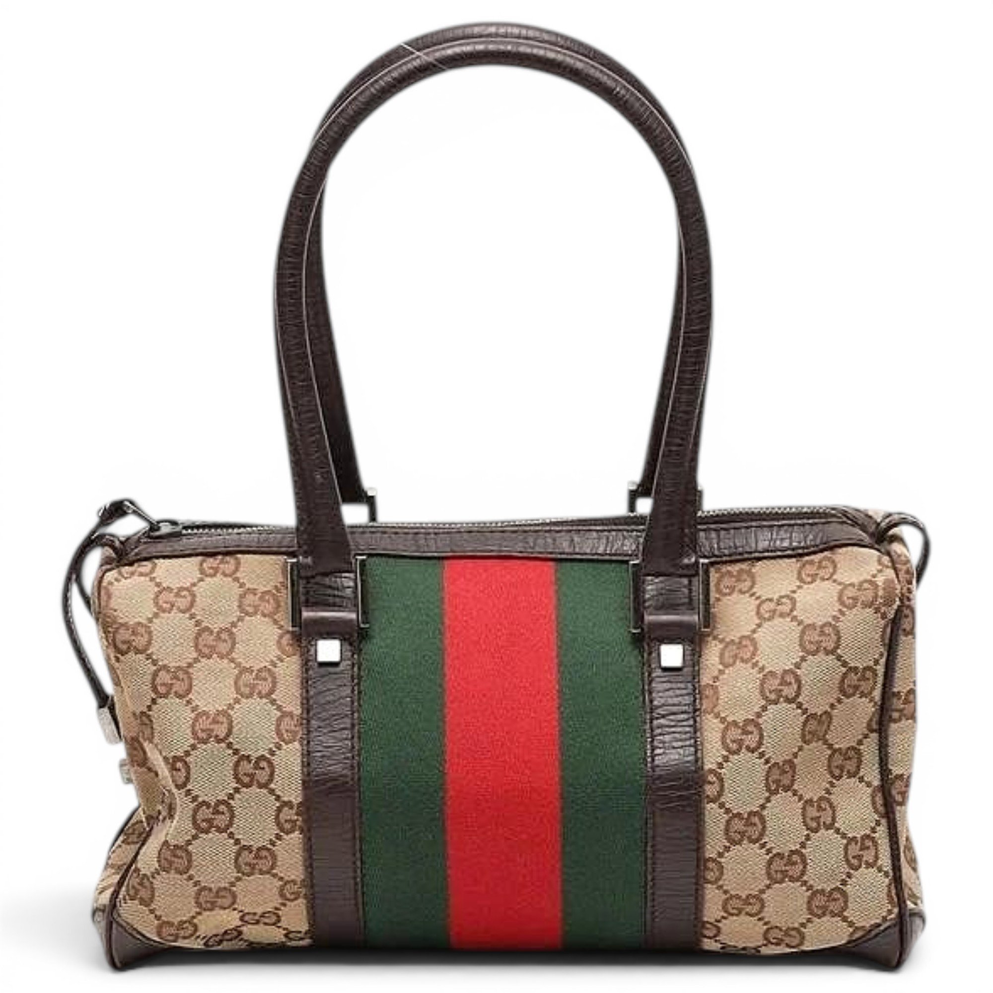 Gucci Boston cloth handbag