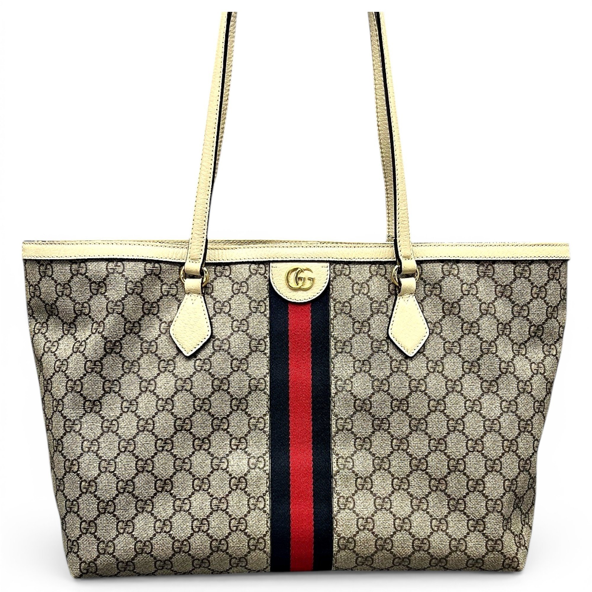 Ophidia leather tote