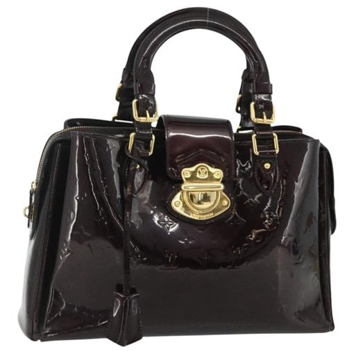 Melrose patent leather handbag