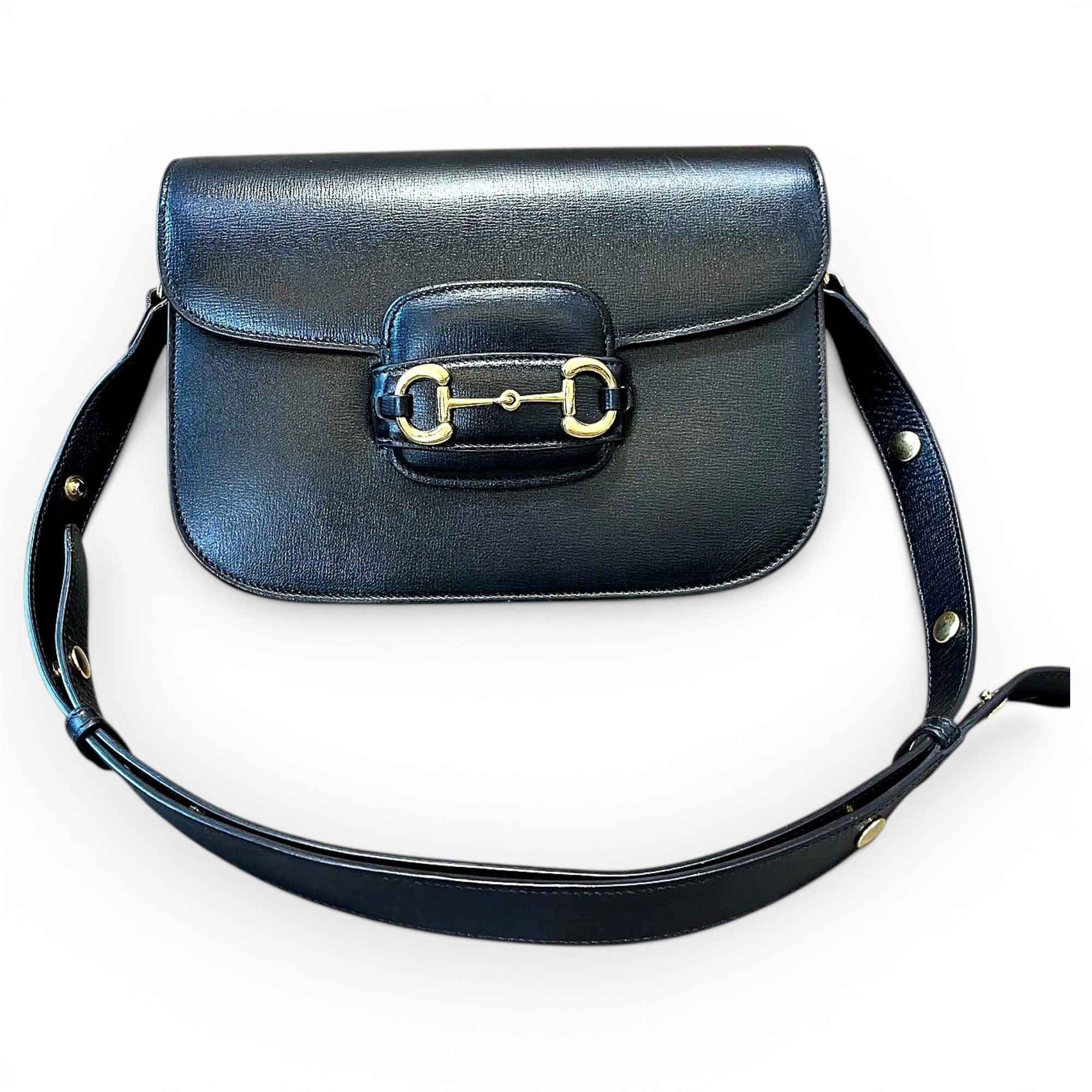 Horsebit 1955 leather crossbody bag